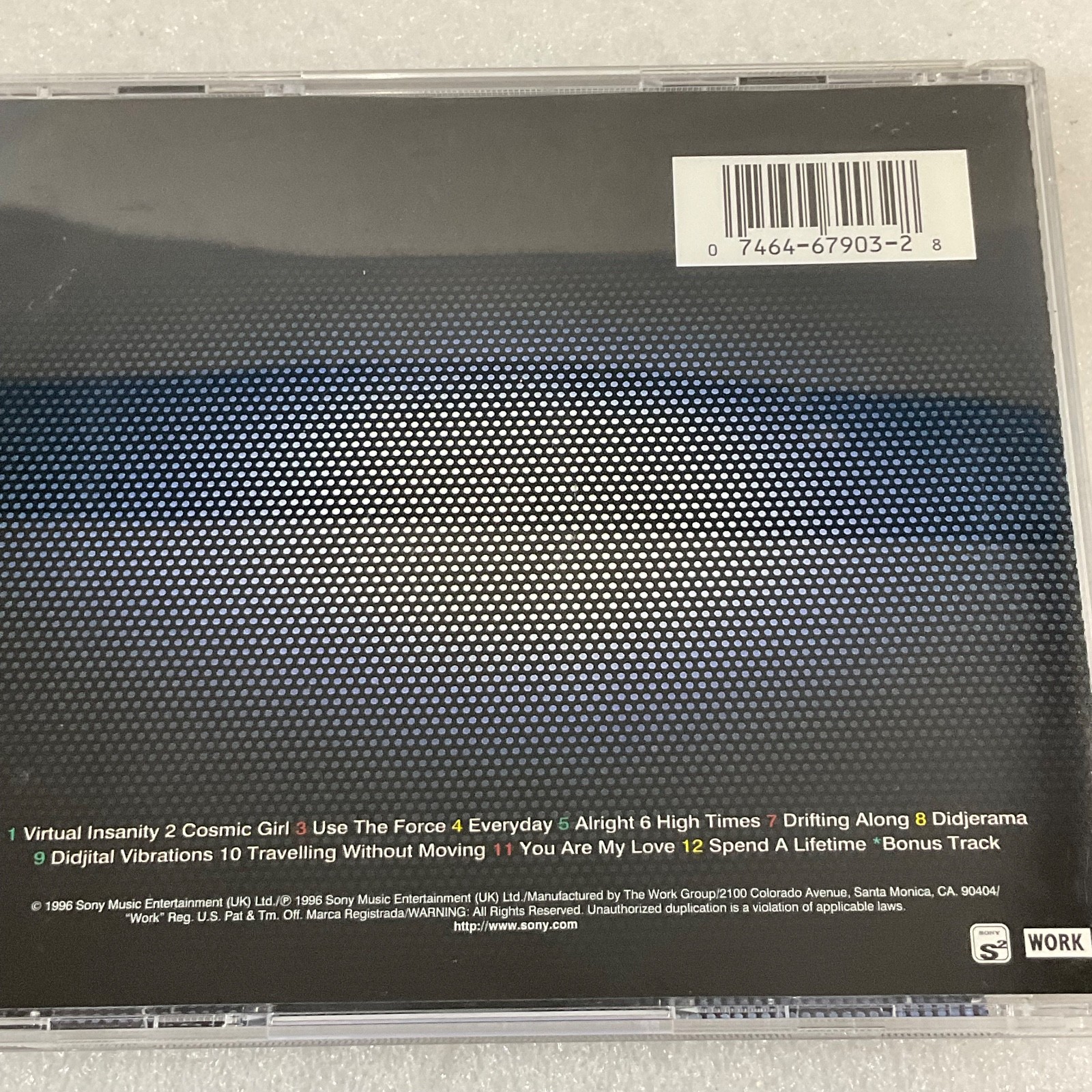 Jamiroquai Travelling Without Moving CD 1996 WORK Bonus Track - Image 12
