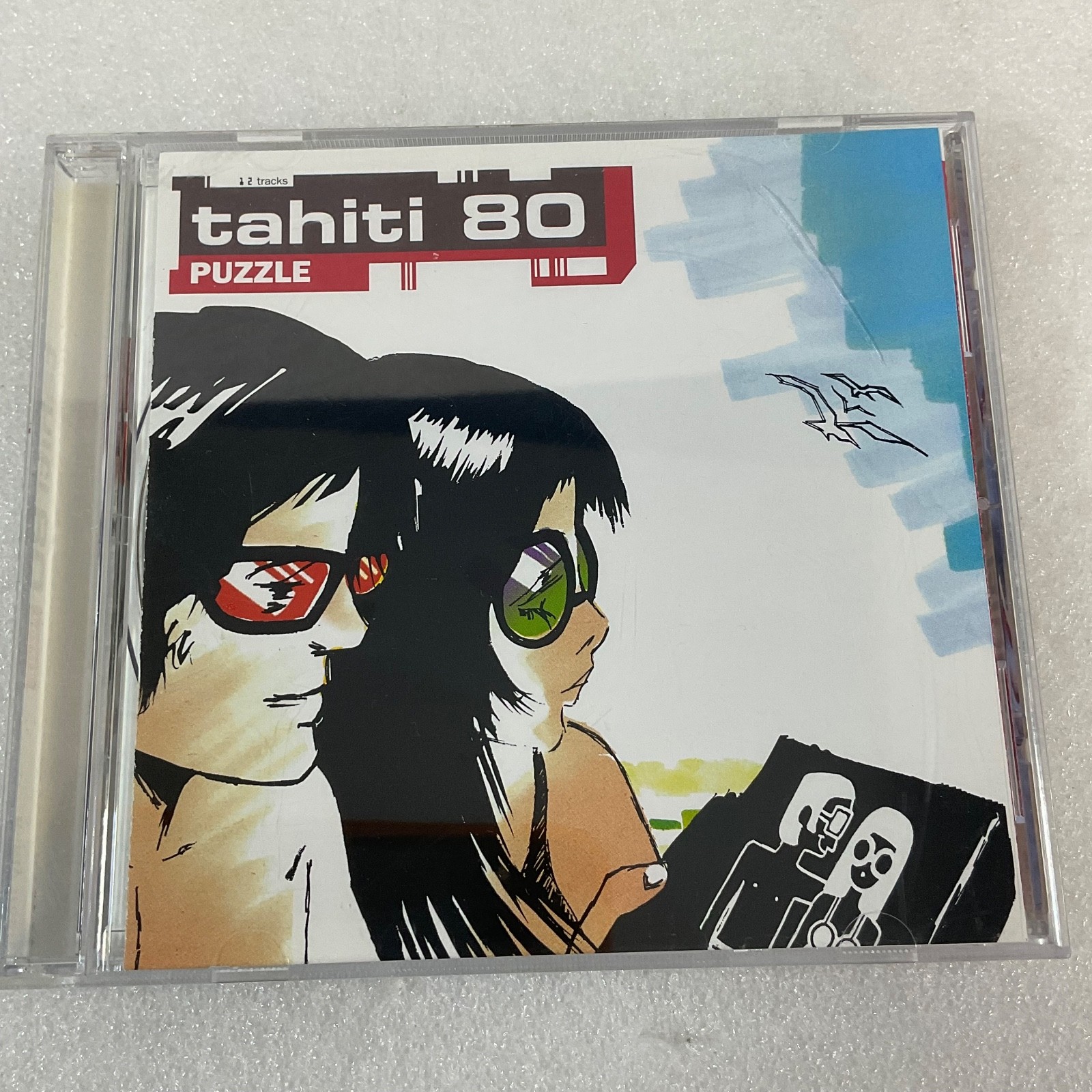 Tahiti 80 Puzzle CD Minty Fresh 2000 Indie Pop Enhanced Disc - Image 1