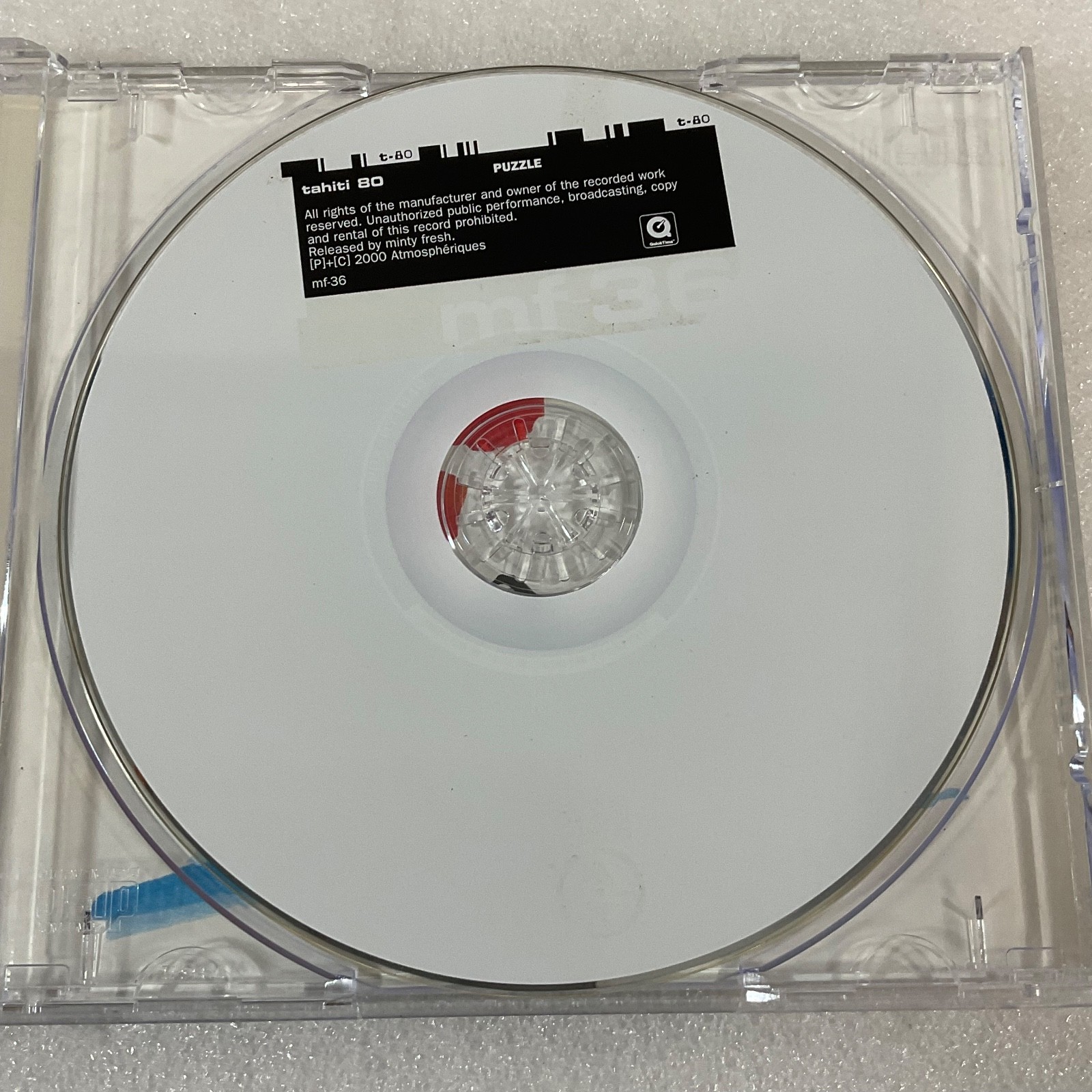 Tahiti 80 Puzzle CD Minty Fresh 2000 Indie Pop Enhanced Disc - Image 14