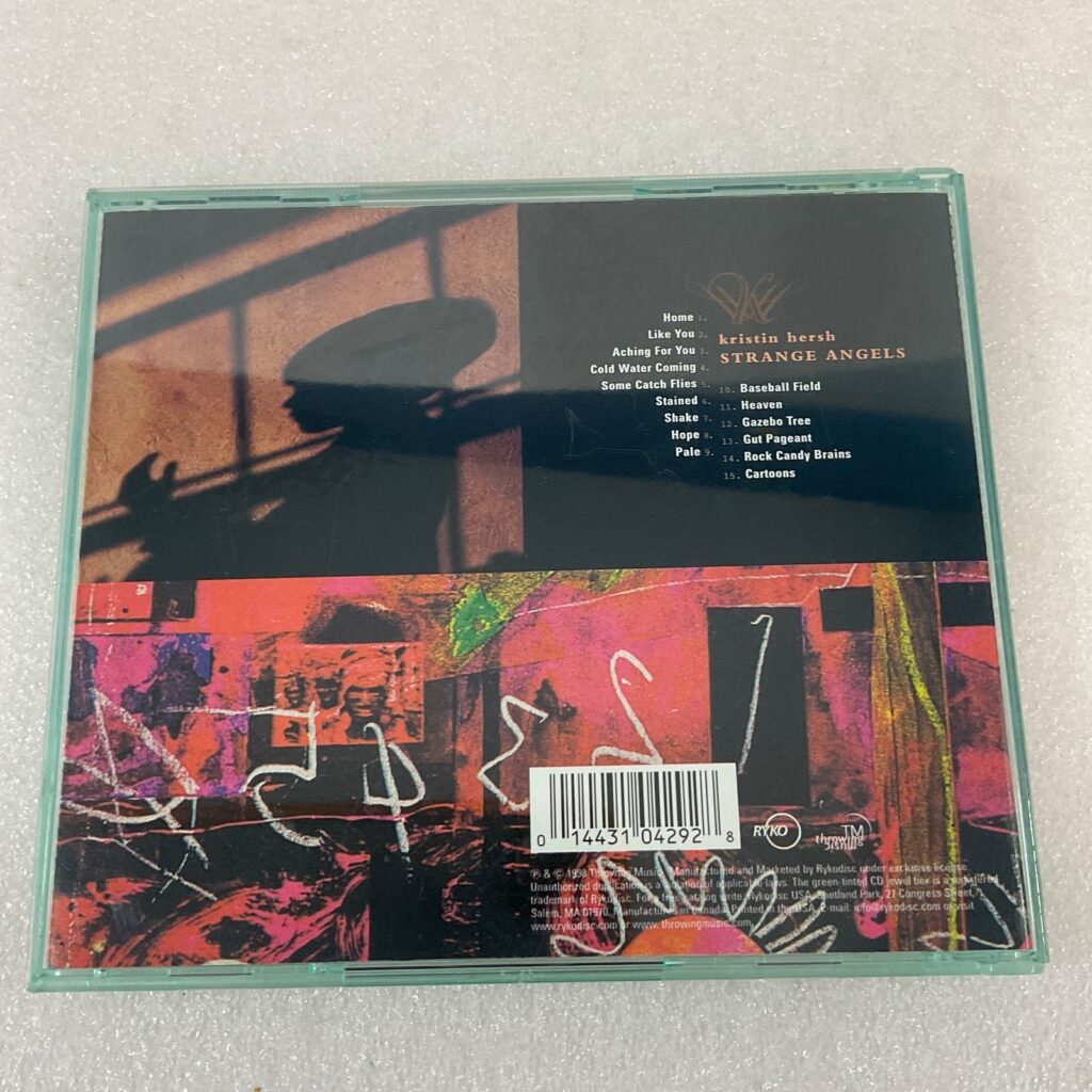 Kristin Hersh Strange Angels CD 1998 Ryko Orange Disc Alternative Rock - Image 1