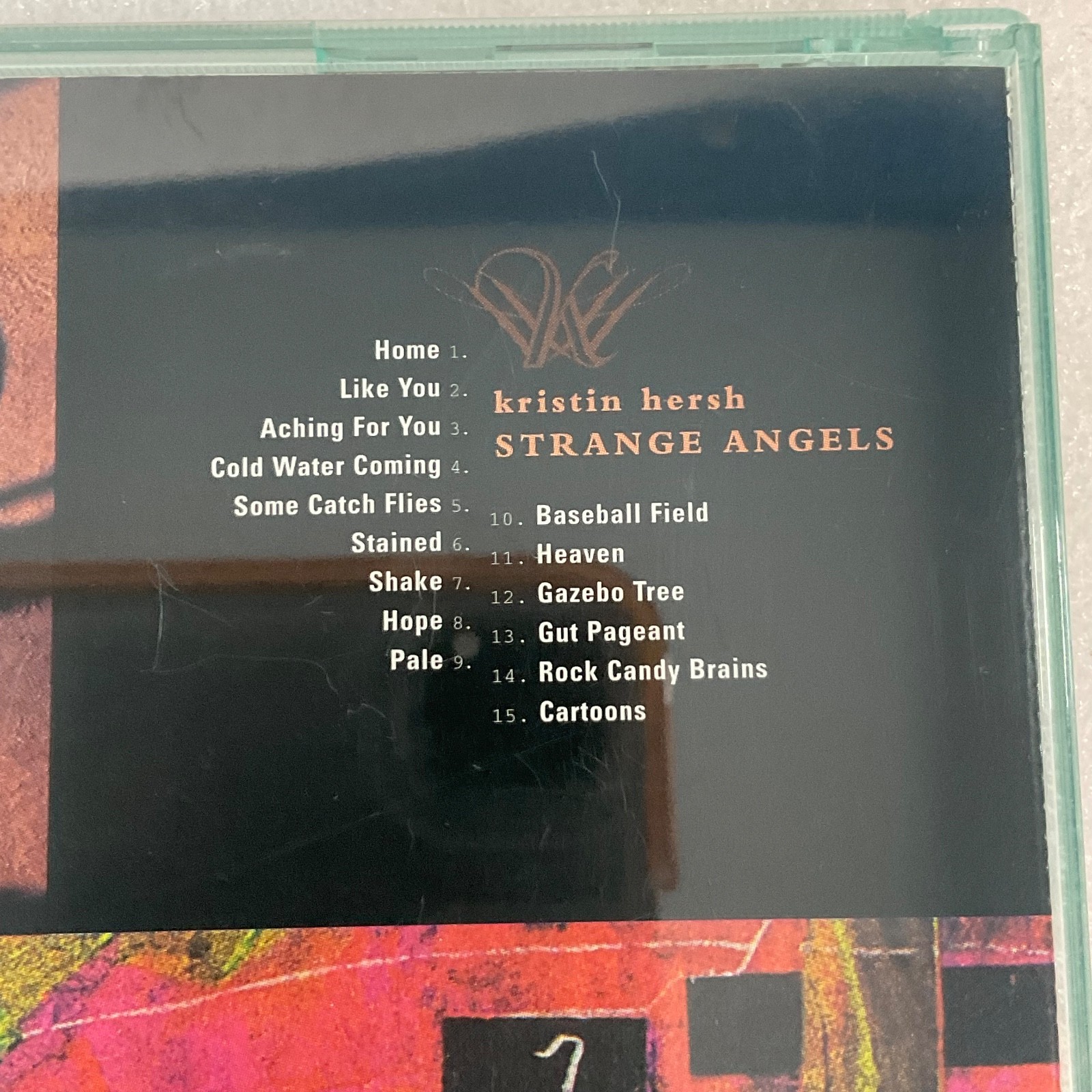 Kristin Hersh Strange Angels CD 1998 Ryko Orange Disc Alternative Rock - Image 9