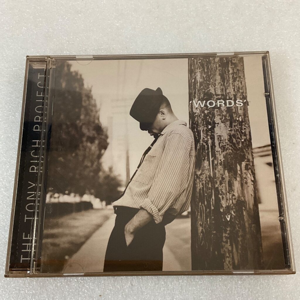 The Tony Rich Project Words CD 1995 LaFace R&B Soul Album - Image 1