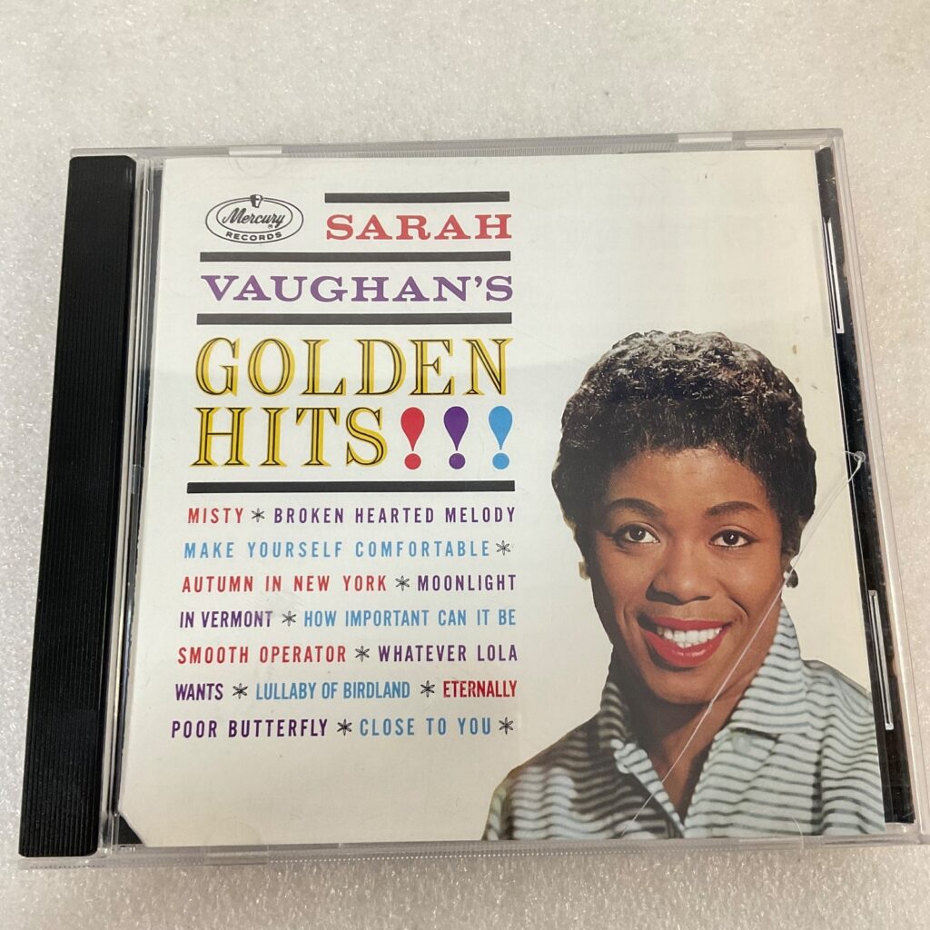 Sarah Vaughan Golden Hits CD Mercury Jazz Vocal Compilation Bonus Tracks - Image 1