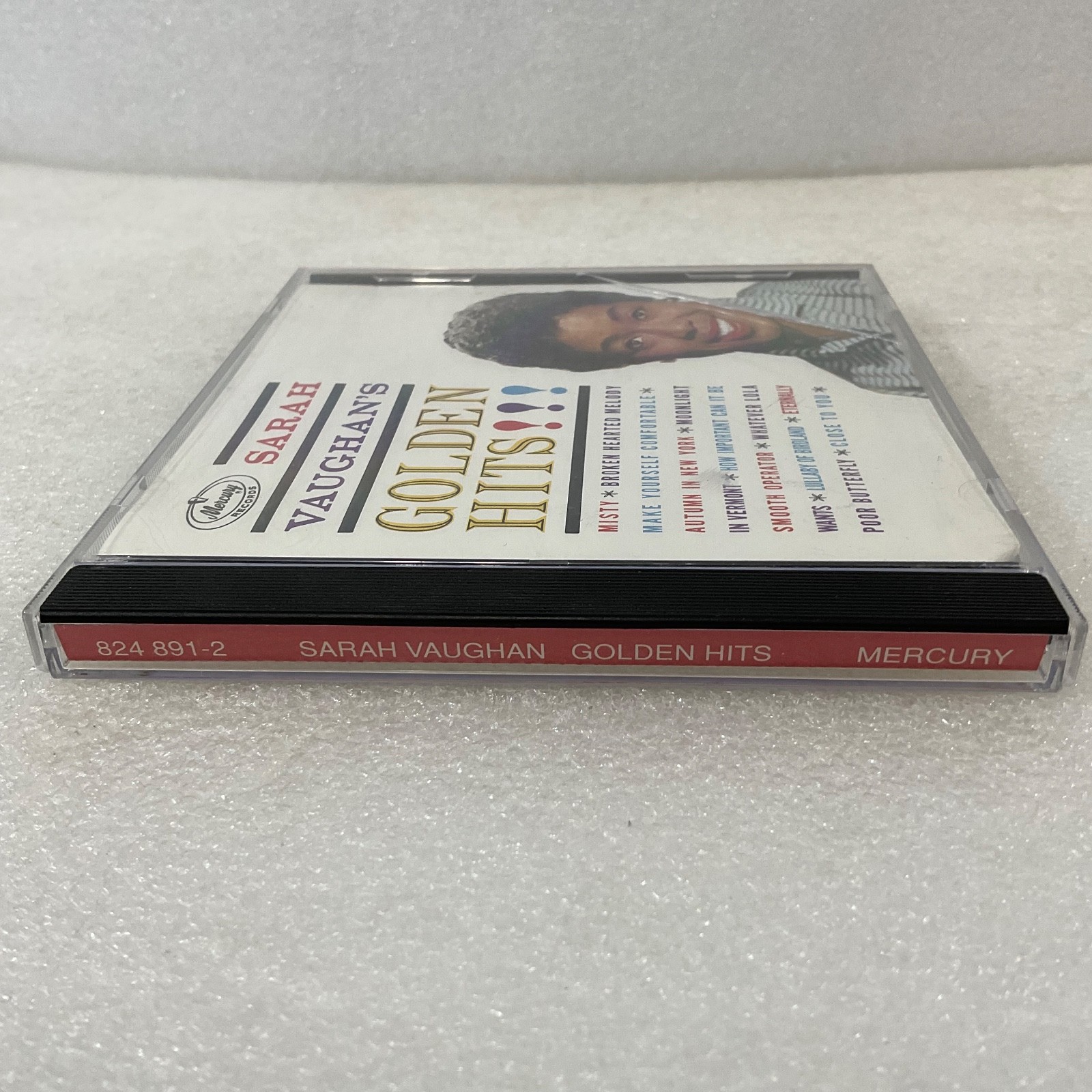Sarah Vaughan Golden Hits CD Mercury Jazz Vocal Compilation Bonus Tracks - Image 3