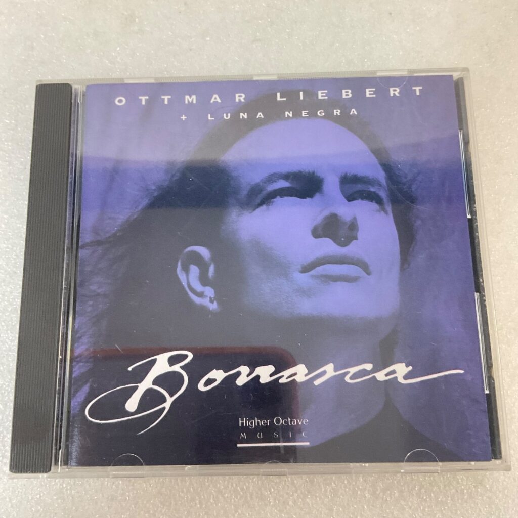 Ottmar Liebert Borrasca CD 1991 Higher Octave Music Luna Negra - Image 1
