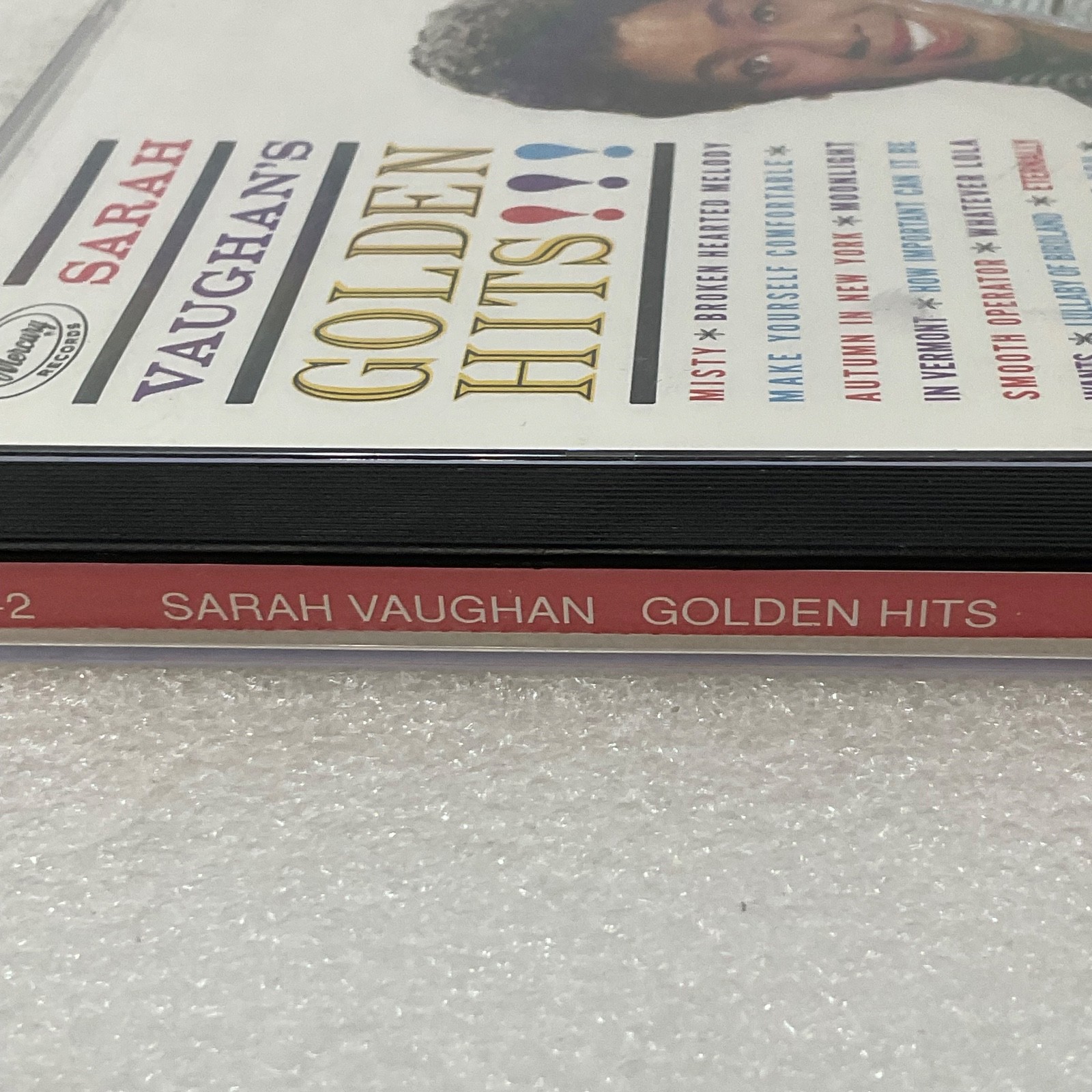 Sarah Vaughan Golden Hits CD Mercury Jazz Vocal Compilation Bonus Tracks - Image 5