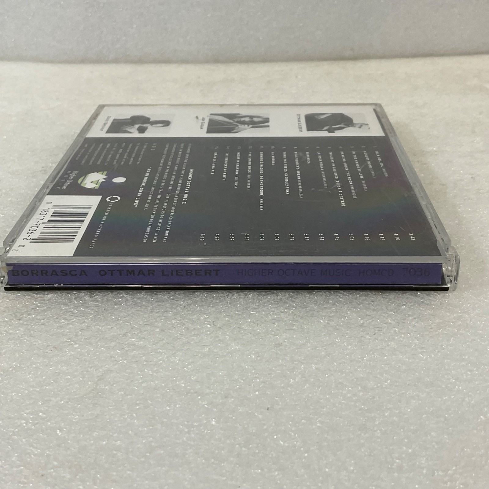 Ottmar Liebert Borrasca CD 1991 Higher Octave Music Luna Negra - Image 3