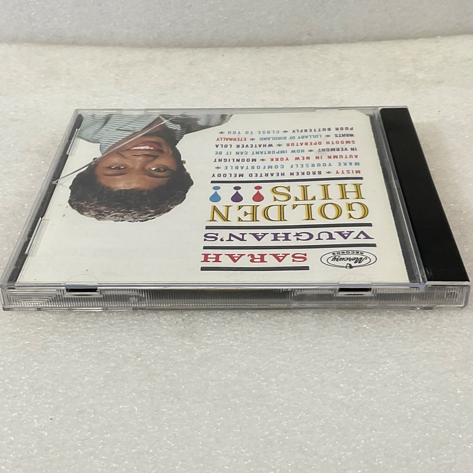 Sarah Vaughan Golden Hits CD Mercury Jazz Vocal Compilation Bonus Tracks - Image 9