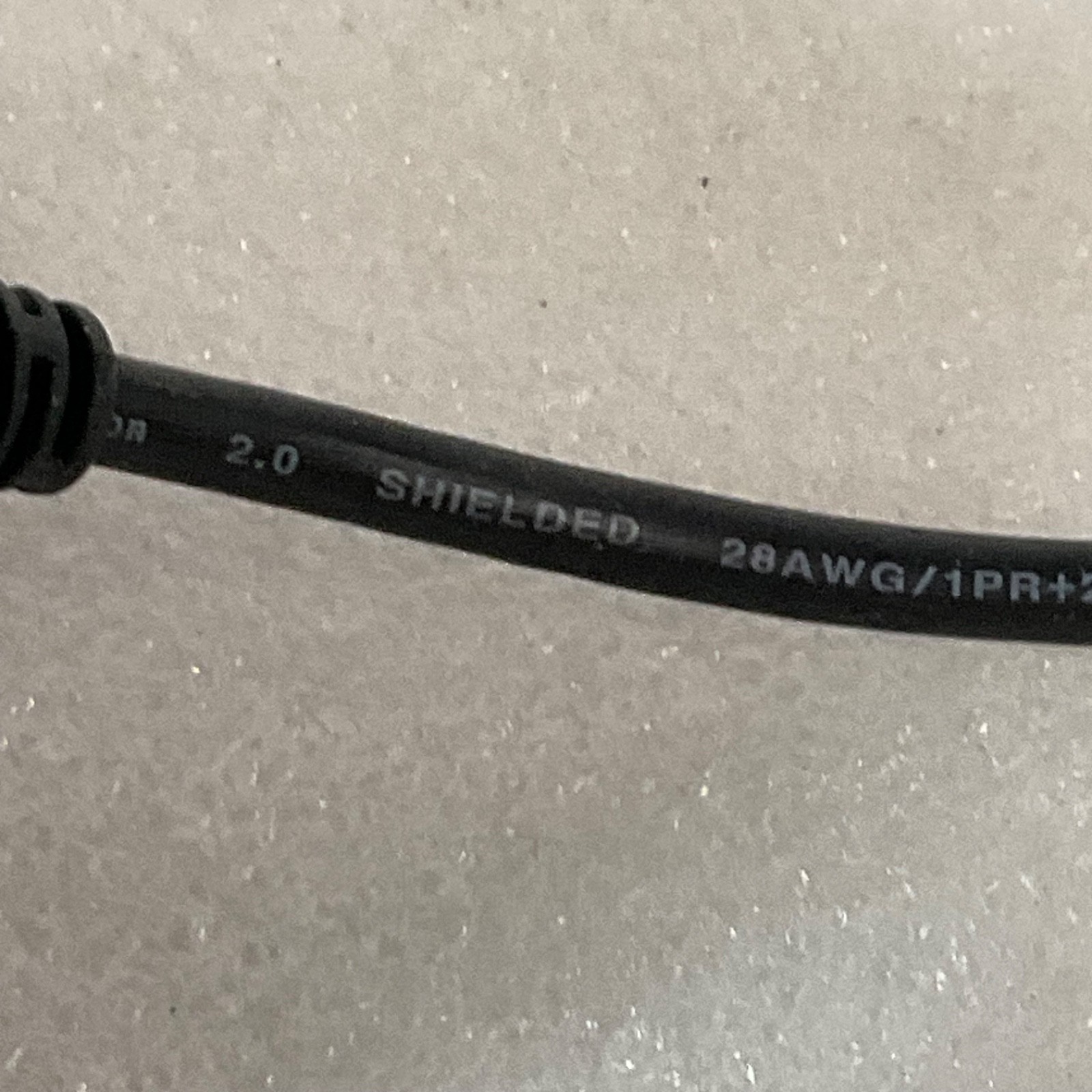 USB Mini-B Male to USB-A Female Adapter Cable 12 in USB 2.0 Shielded - Image 4