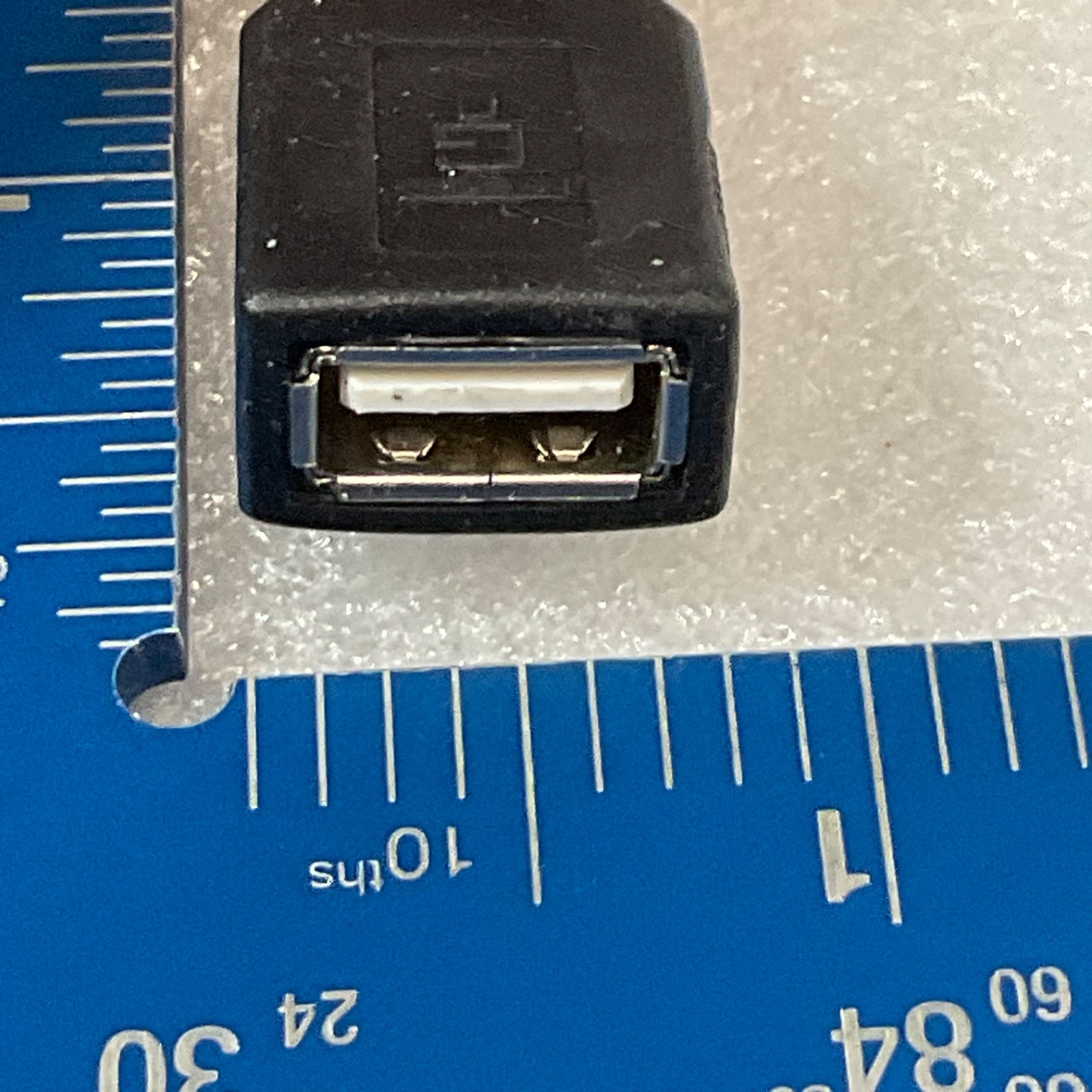 USB Mini-B Male to USB-A Female Adapter Cable 12 in USB 2.0 Shielded - Image 10