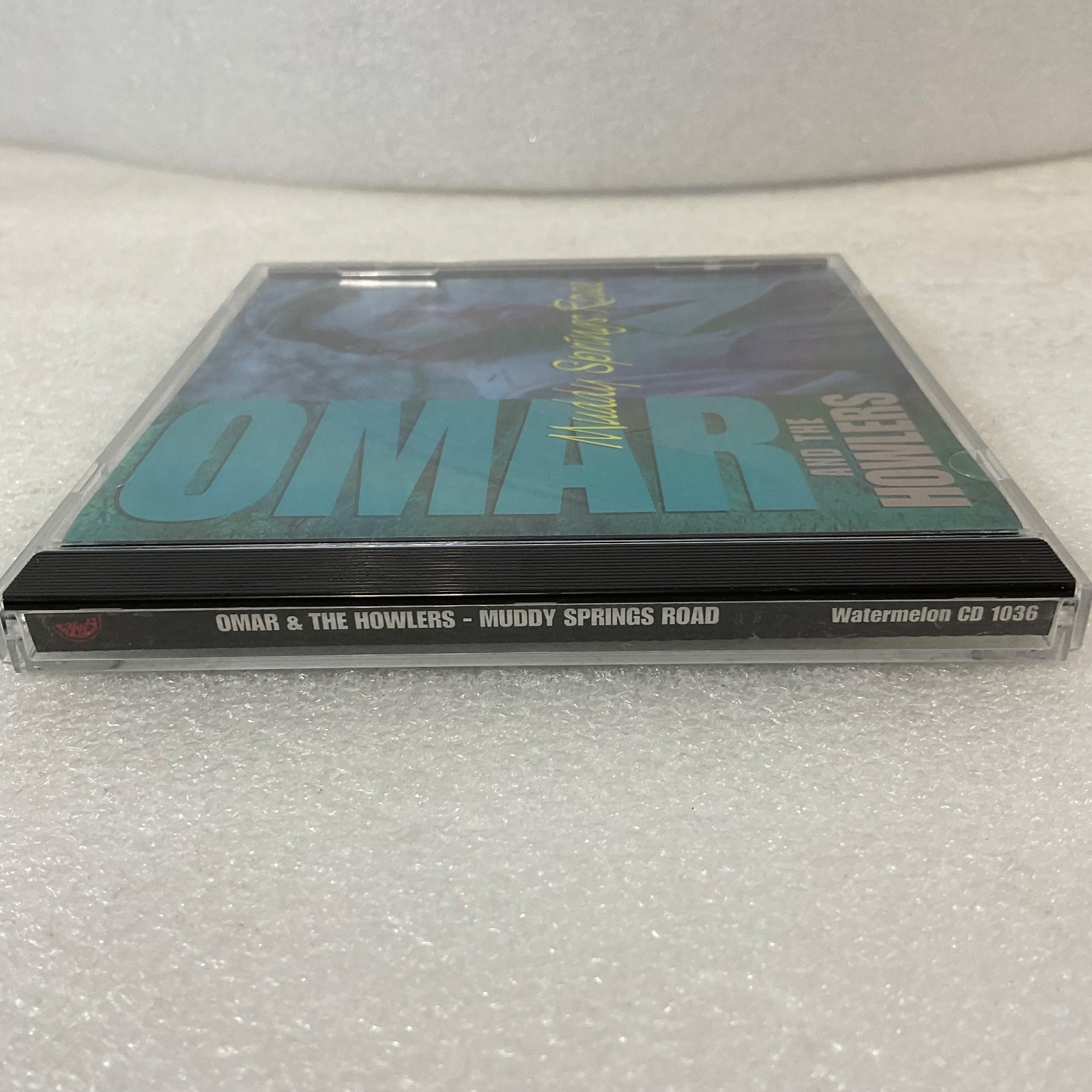 Omar & The Howlers Muddy Springs Road CD 1995 Watermelon Records Blues Rock - Image 3