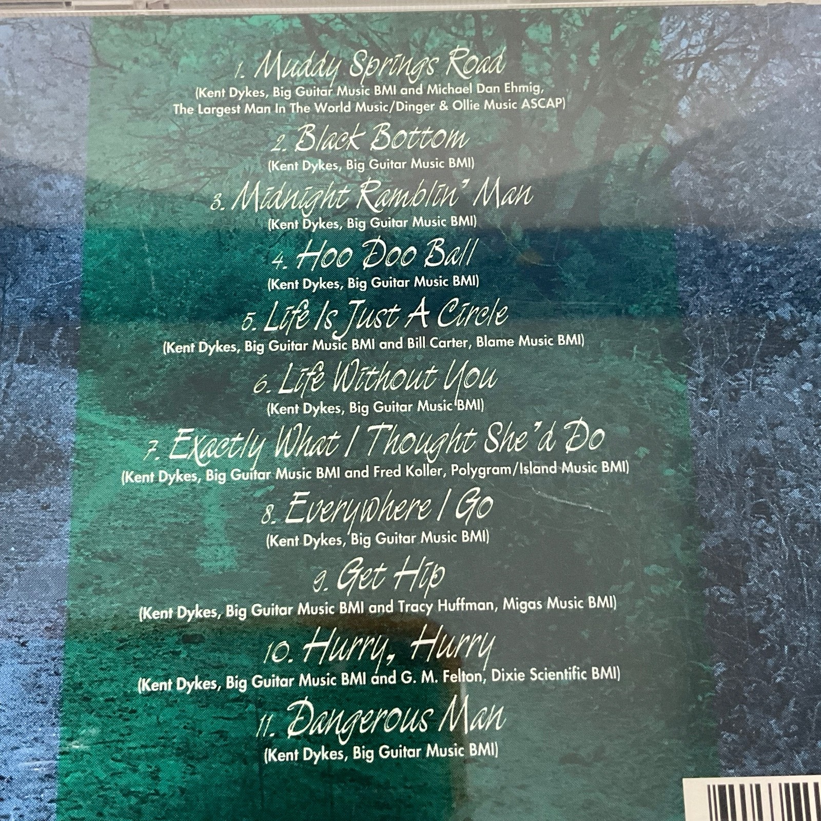 Omar & The Howlers Muddy Springs Road CD 1995 Watermelon Records Blues Rock - Image 11