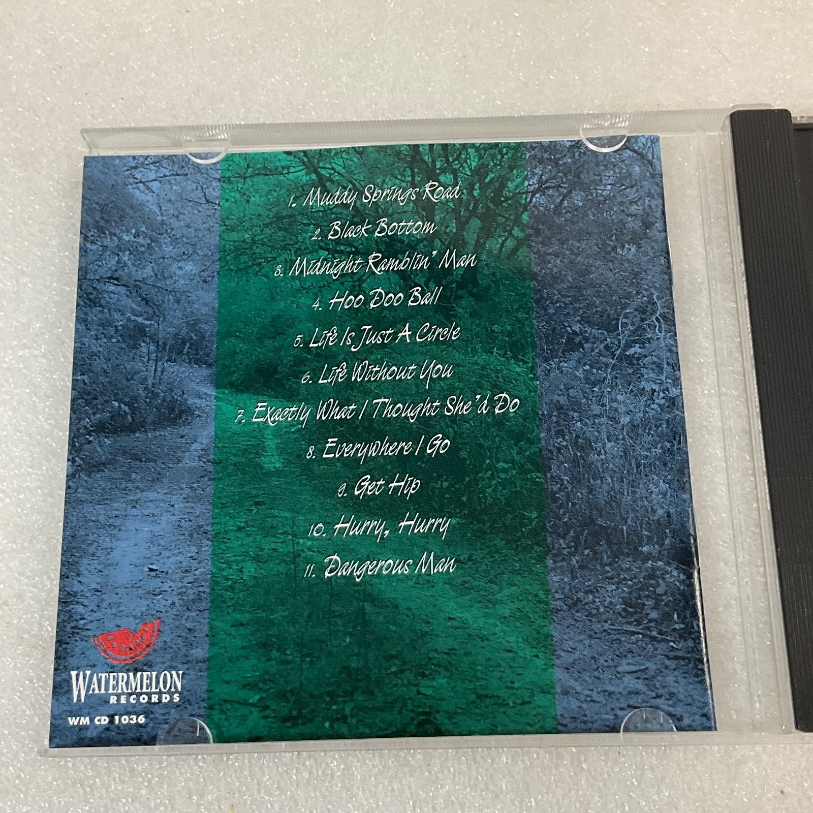 Omar & The Howlers Muddy Springs Road CD 1995 Watermelon Records Blues Rock - Image 13