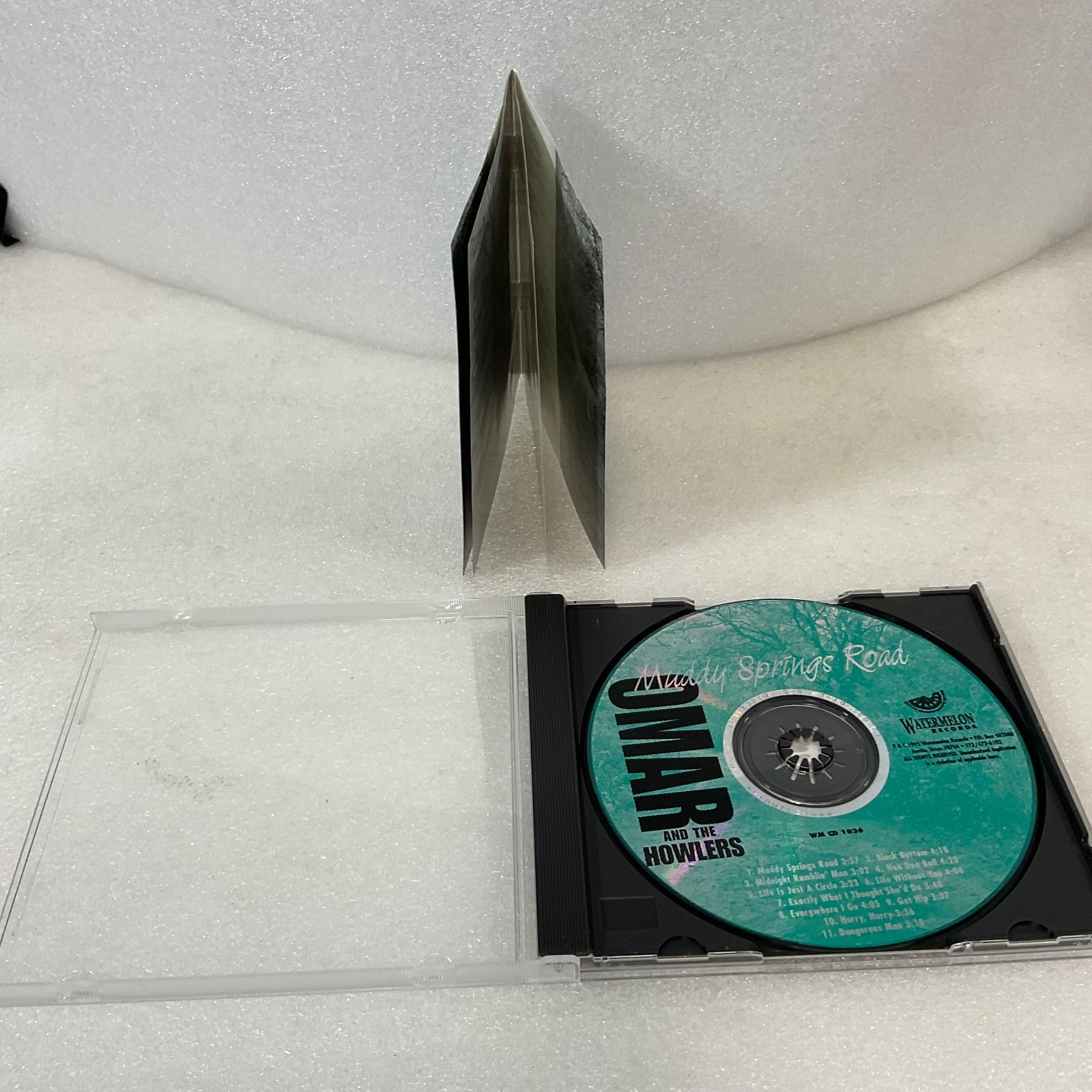 Omar & The Howlers Muddy Springs Road CD 1995 Watermelon Records Blues Rock - Image 16
