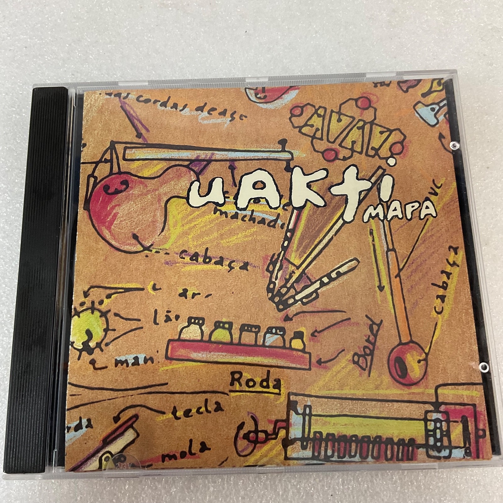 Uakti Mapa CD 1992 Point Philips Brazilian Instrumental World Music - Image 1