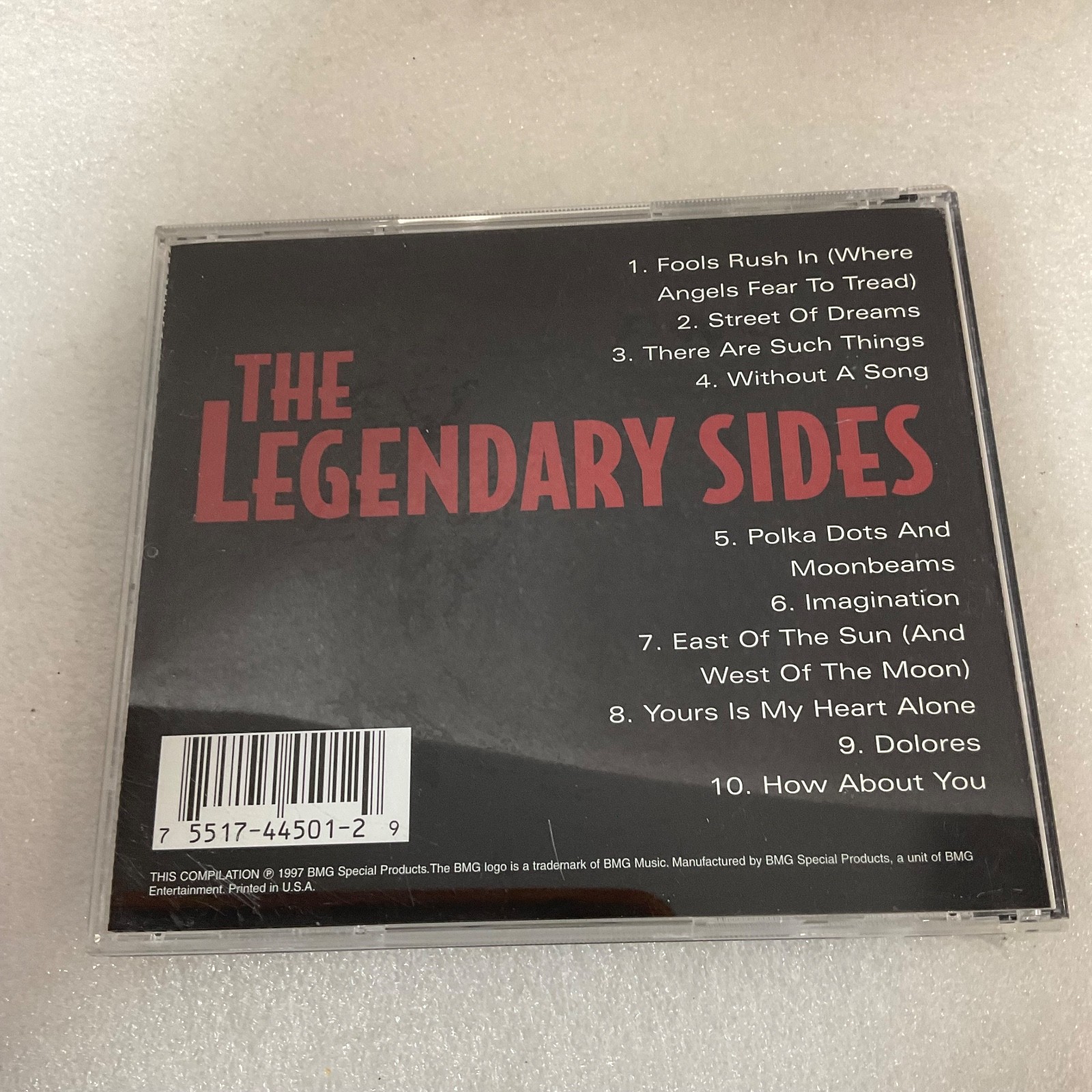 Tommy Dorsey Frank Sinatra The Legendary Sides Encore Collection CD - Image 2