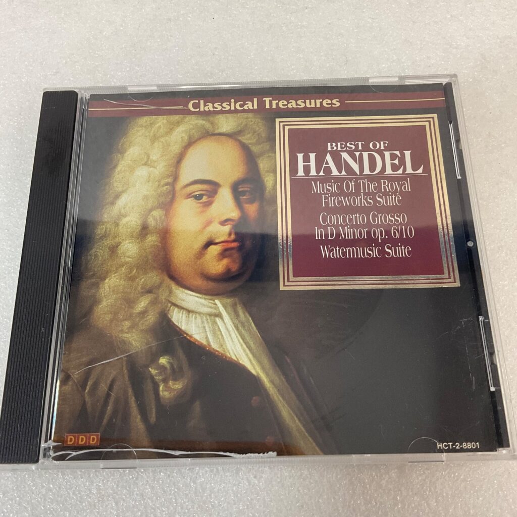 Best of Handel Classical Treasures CD Royal Fireworks Water Music DDD - Image 1