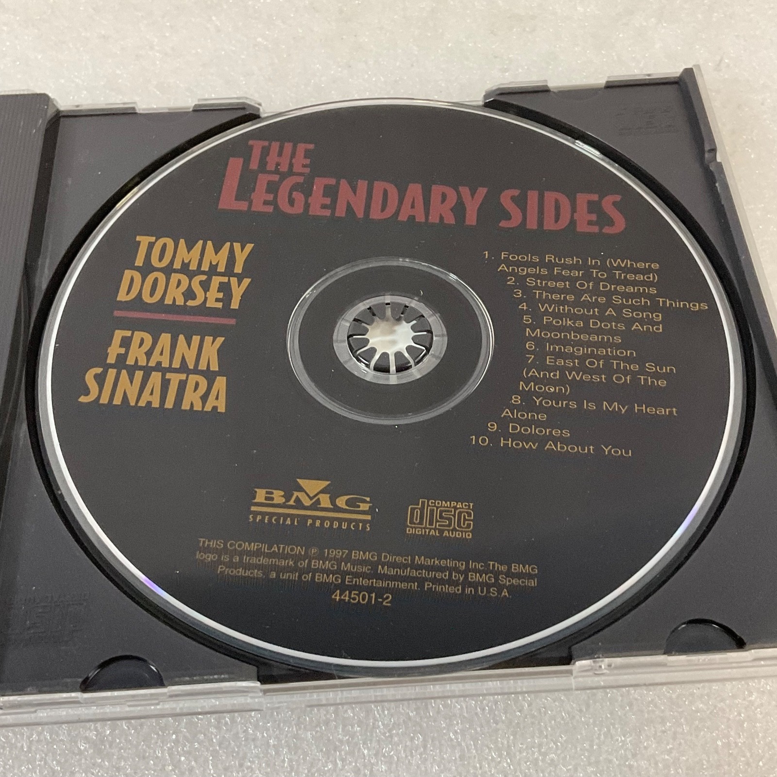 Tommy Dorsey Frank Sinatra The Legendary Sides Encore Collection CD - Image 14