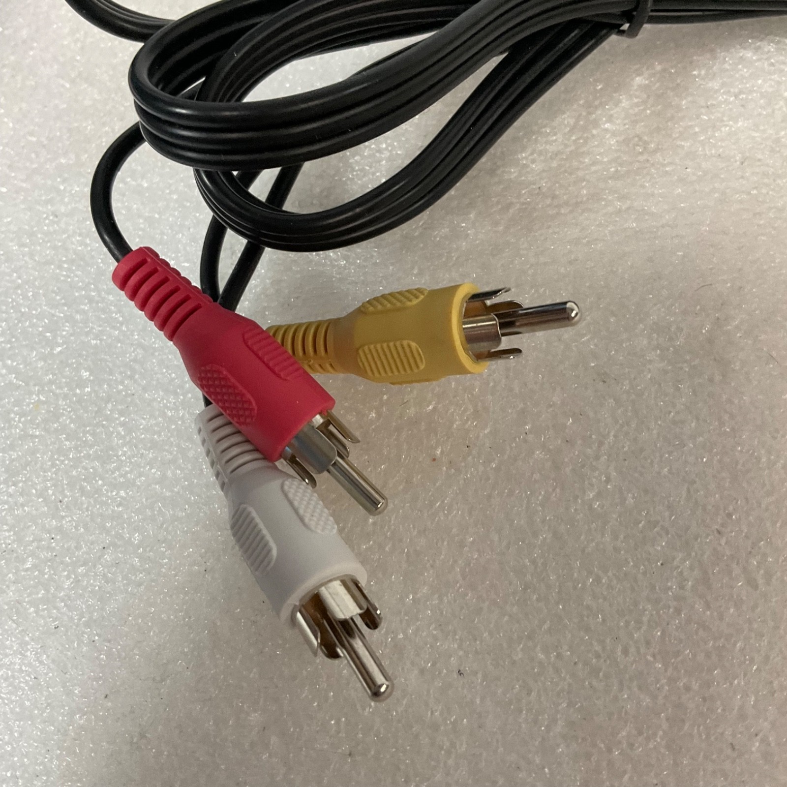 72 in RCA Composite AV Cable Yellow Red White Male to Male Audio Video Cord - Image 2