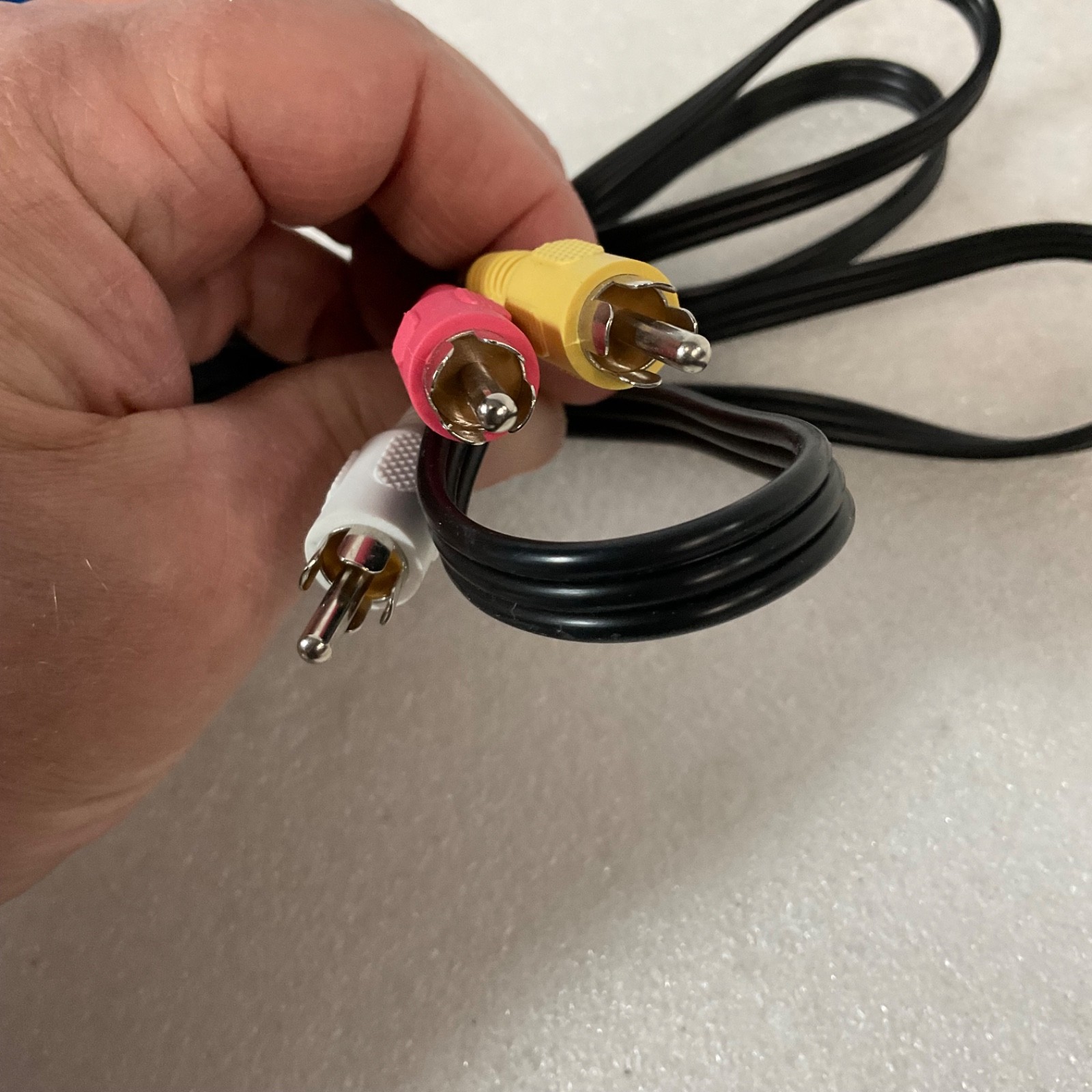 72 in RCA Composite AV Cable Yellow Red White Male to Male Audio Video Cord - Image 4