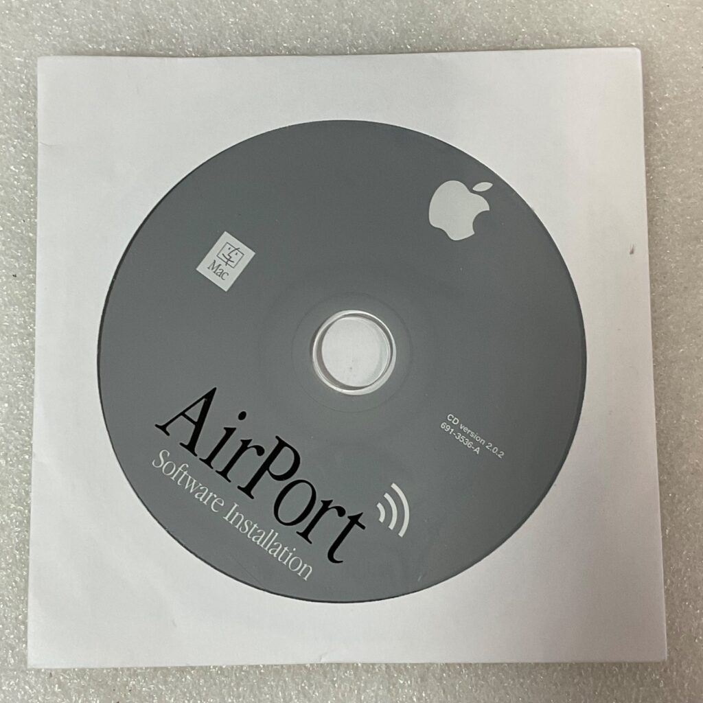 Macintosh AirPort Software Installation CD ROM Ver 2.0.2 691-3536-A - Image 1