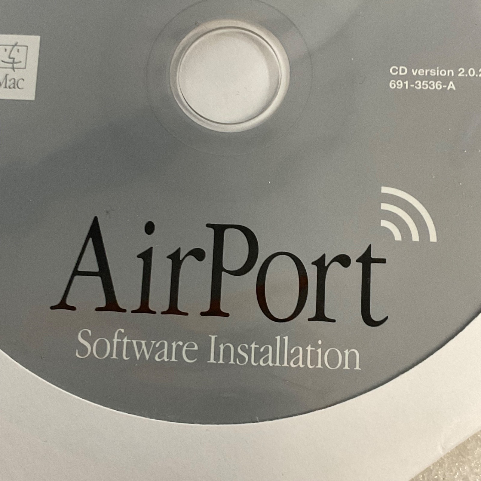 Macintosh AirPort Software Installation CD ROM Ver 2.0.2 691-3536-A - Image 6