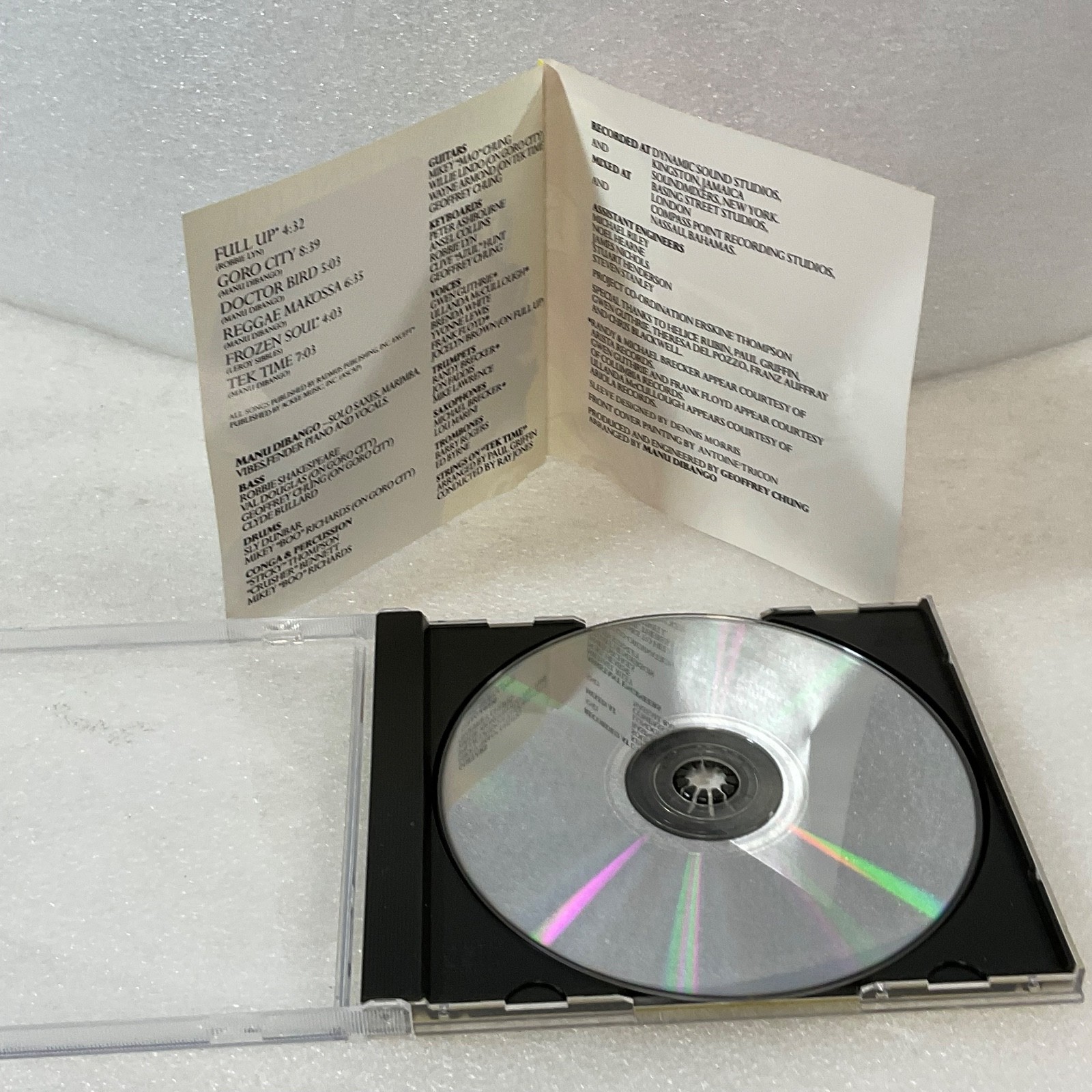 Manu Dibango Gone Clear CD Island Mango Records Jazz Funk - Image 12