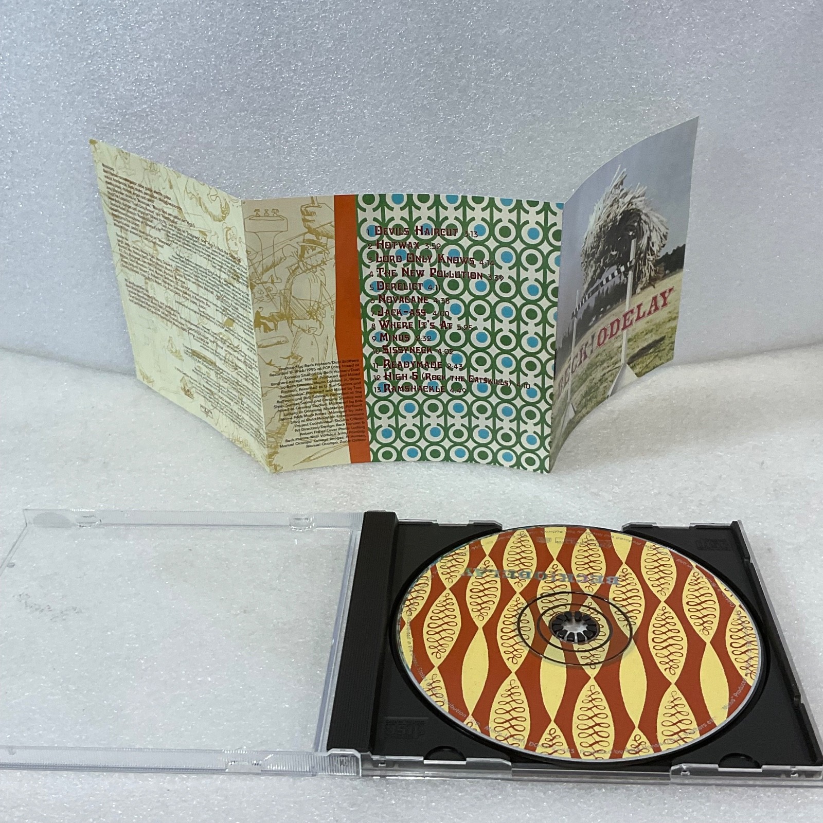 Beck Odelay CD 1996 Geffen Alternative Rock Album - Image 17