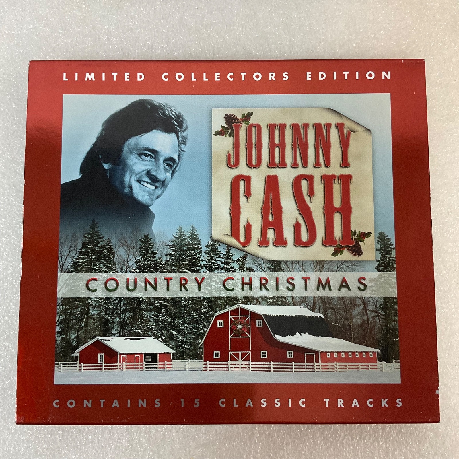 Johnny Cash Country Christmas Limited Collectors Edition CD 2006 - Image 1