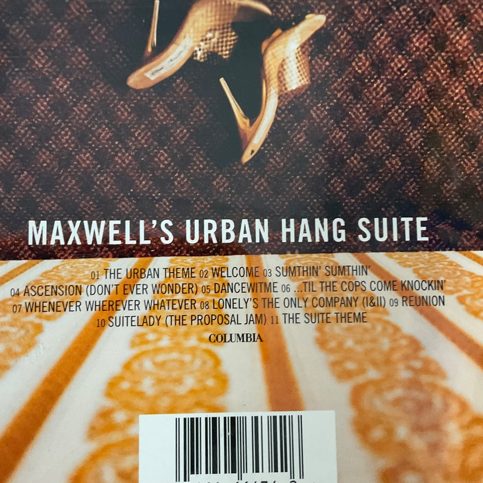 Maxwell’s Urban Hang Suite CD 1996 Columbia R&B Soul Album - Image 11