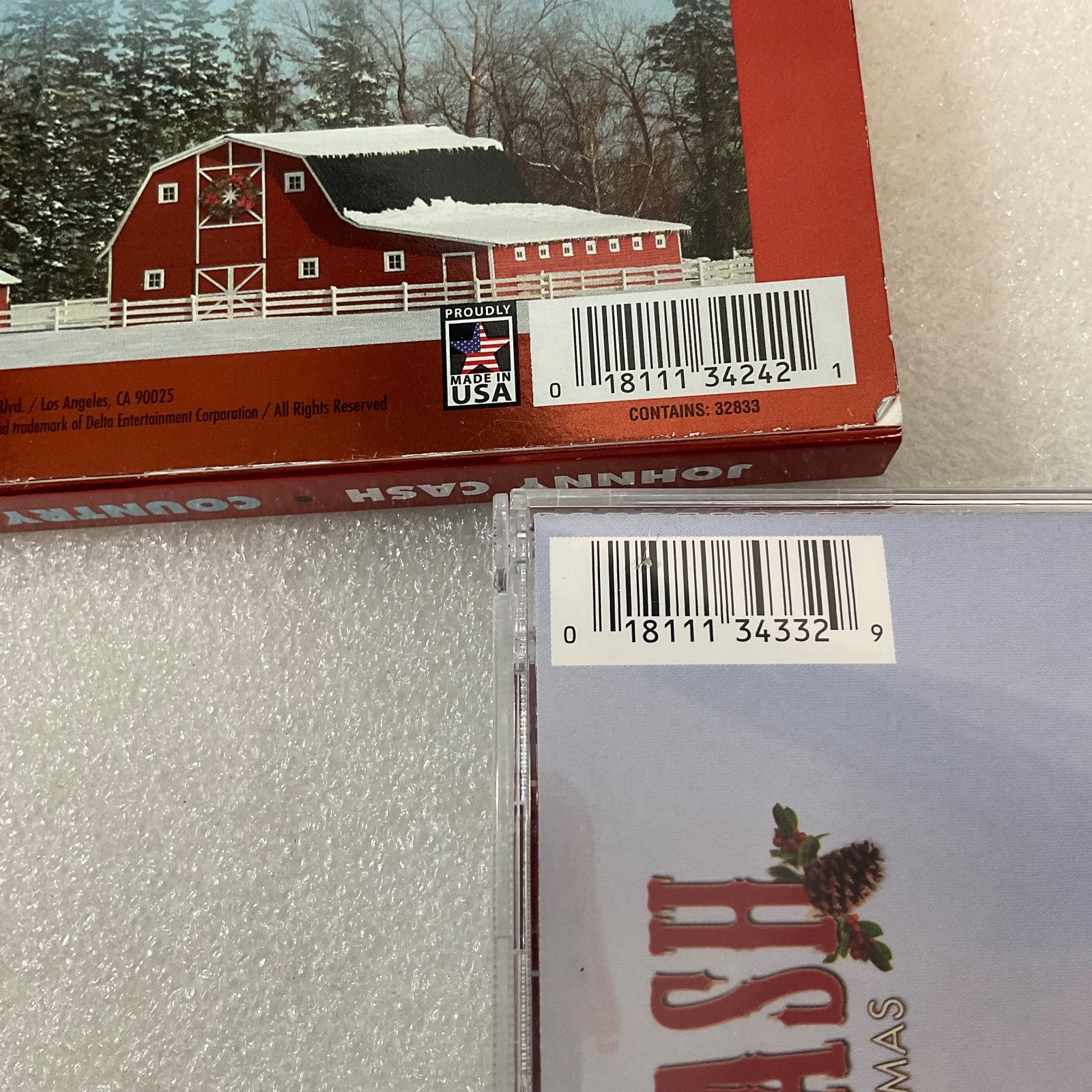 Johnny Cash Country Christmas Limited Collectors Edition CD 2006 - Image 19
