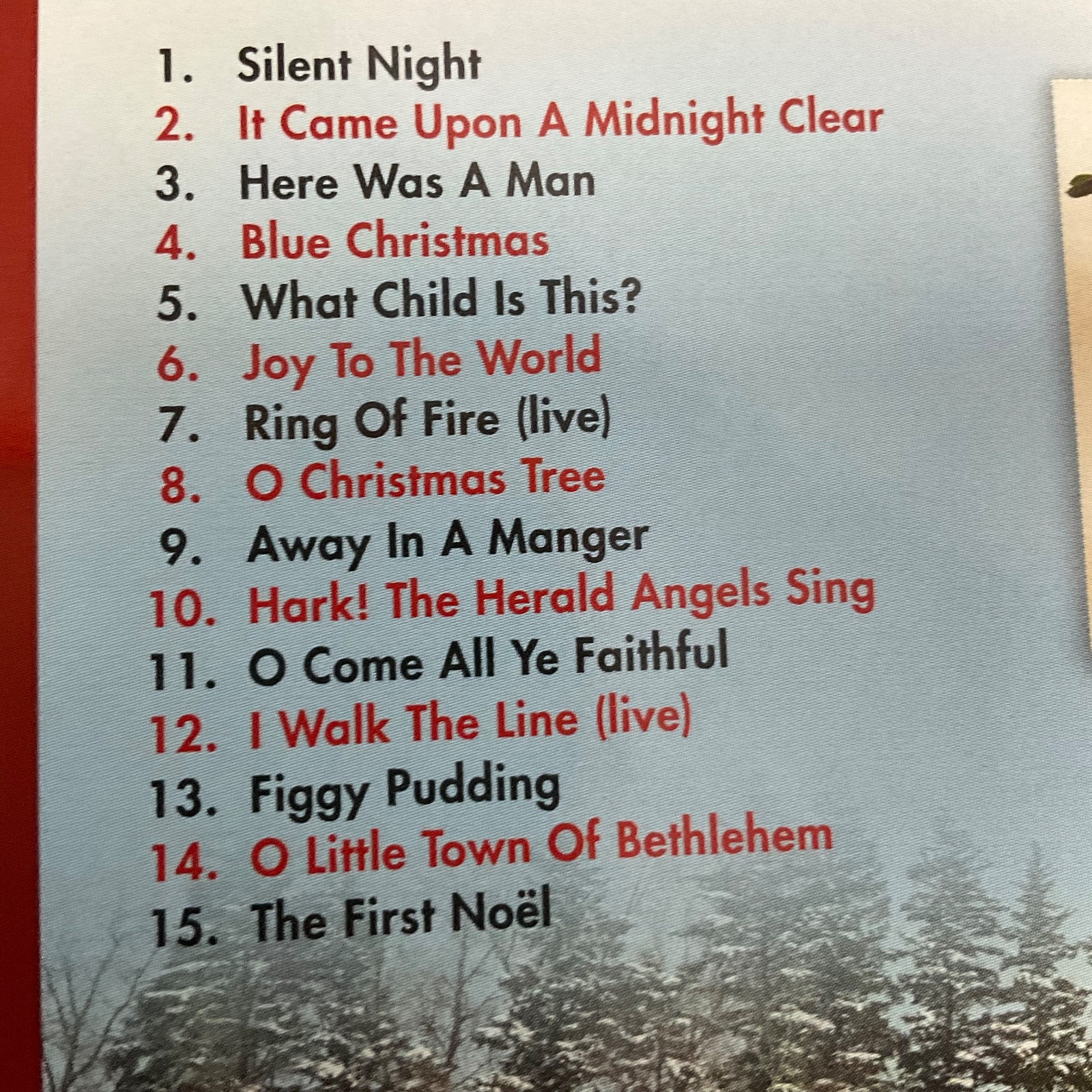 Johnny Cash Country Christmas Limited Collectors Edition CD 2006 - Image 20