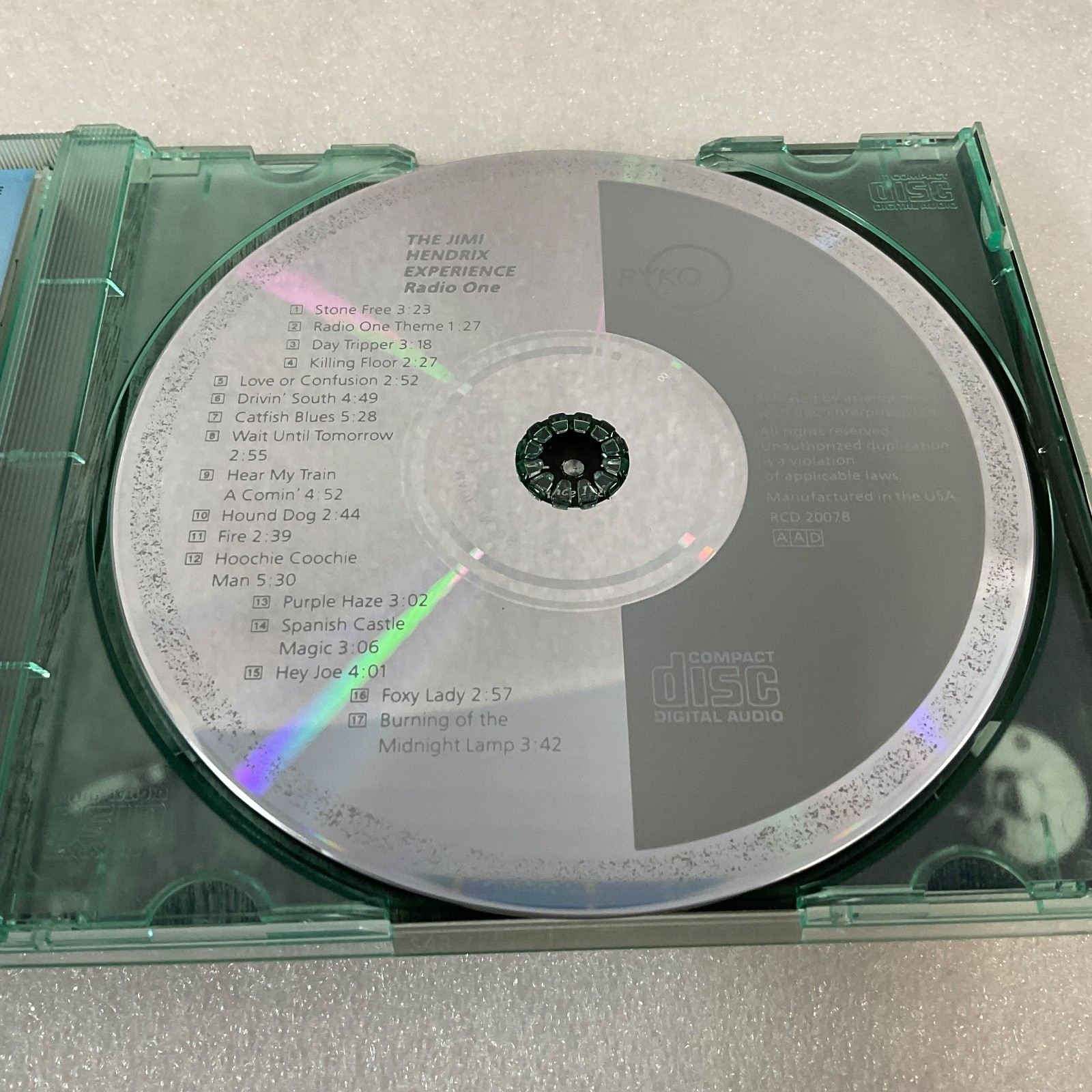 Jimi Hendrix Experience Radio One CD Classic Rock Live BBC Sessions - Image 14