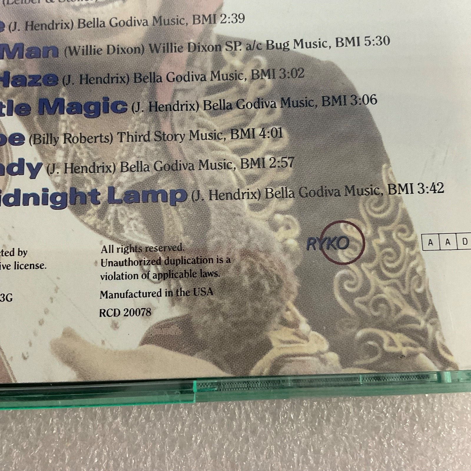 Jimi Hendrix Experience Radio One CD Classic Rock Live BBC Sessions - Image 12