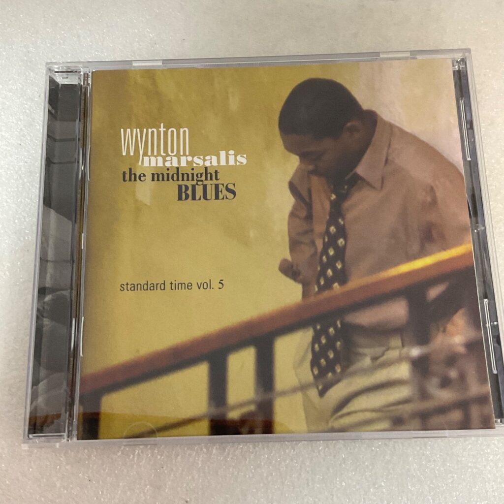 Wynton Marsalis The Midnight Blues Standard Time Vol 5 Jazz CD Columbia - Image 1
