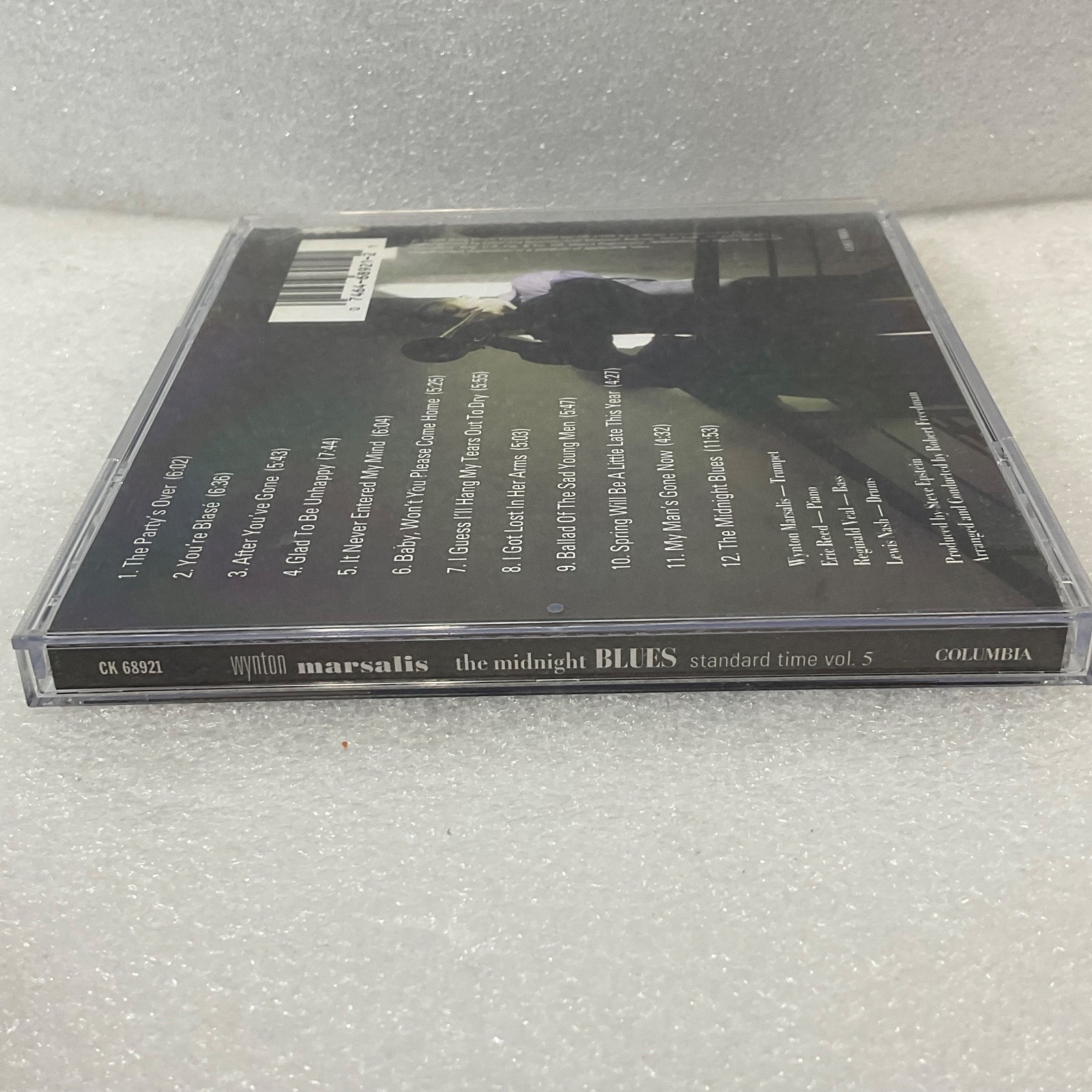 Wynton Marsalis The Midnight Blues Standard Time Vol 5 Jazz CD Columbia - Image 8