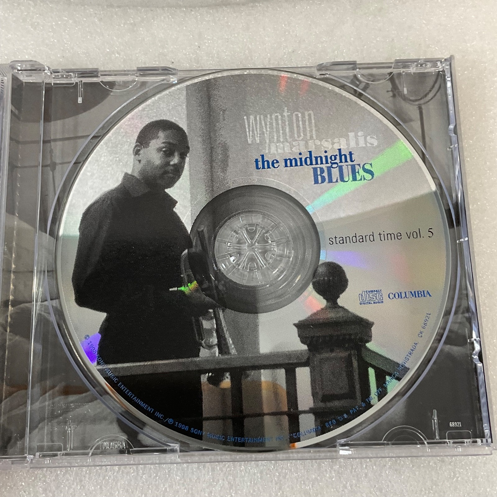 Wynton Marsalis The Midnight Blues Standard Time Vol 5 Jazz CD Columbia - Image 11