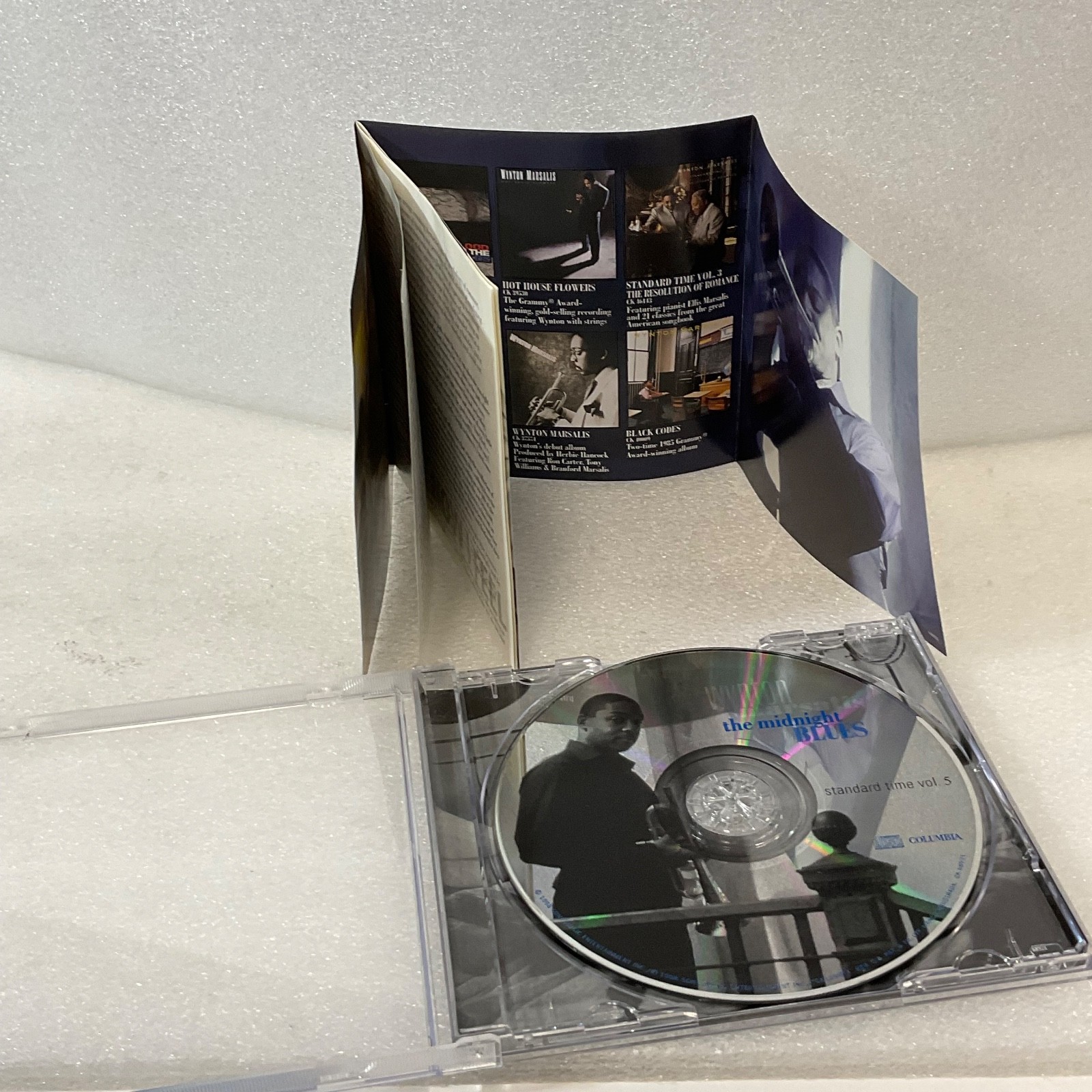 Wynton Marsalis The Midnight Blues Standard Time Vol 5 Jazz CD Columbia - Image 14