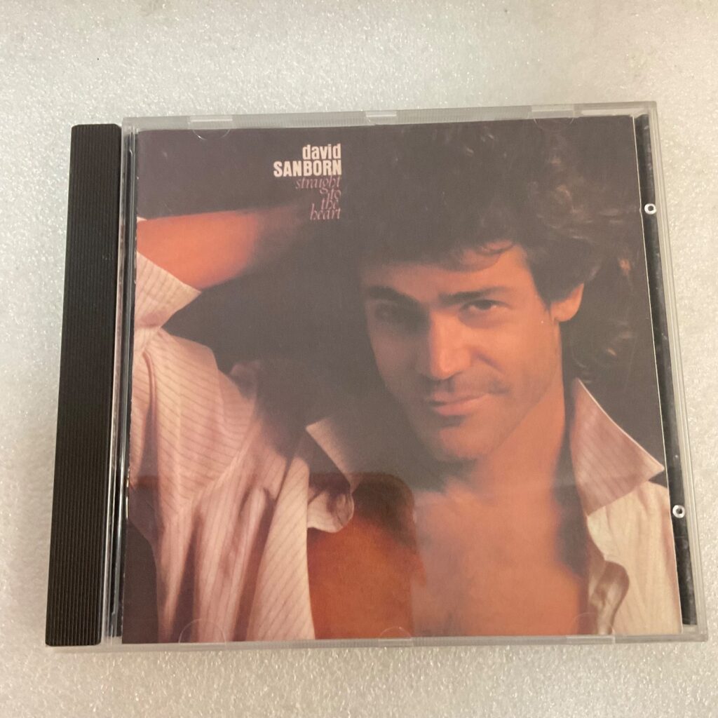 David Sanborn Straight to the Heart CD 1984 Warner Bros Jazz Fusion - Image 1