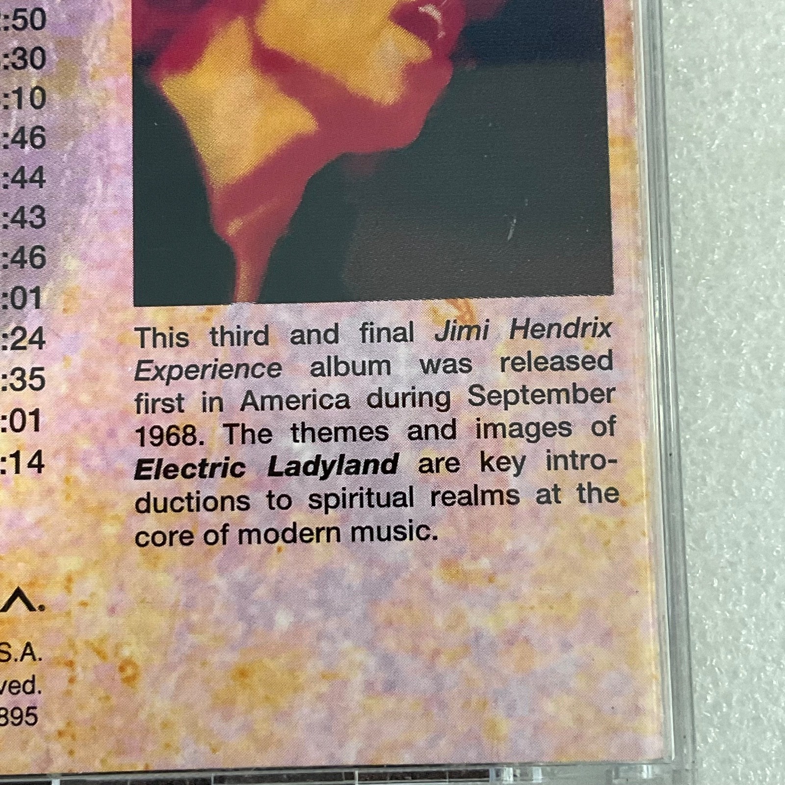 Jimi Hendrix Experience Electric Ladyland CD MCA MCAD-10895 Rock Classic - Image 11
