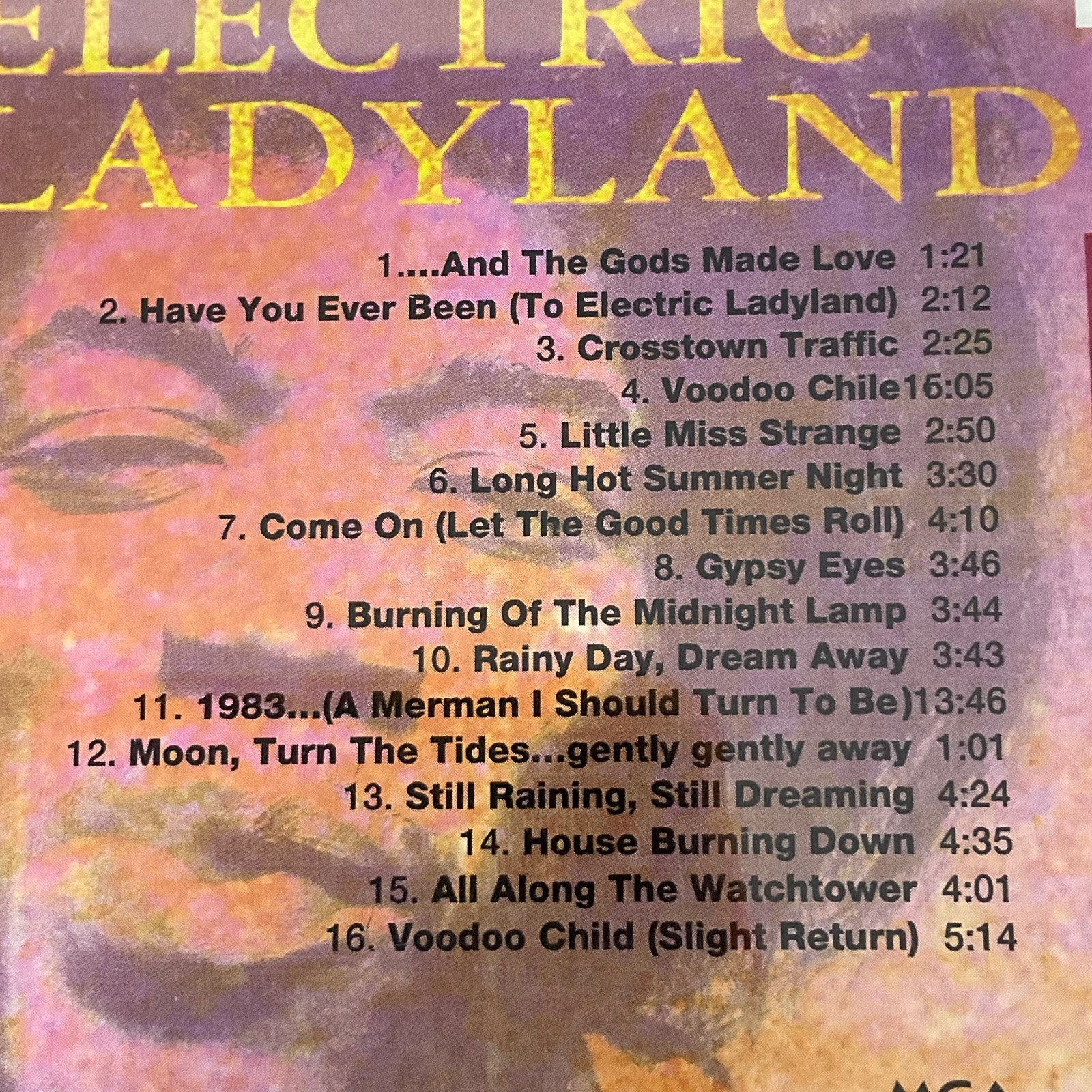 Jimi Hendrix Experience Electric Ladyland CD MCA MCAD-10895 Rock Classic - Image 12