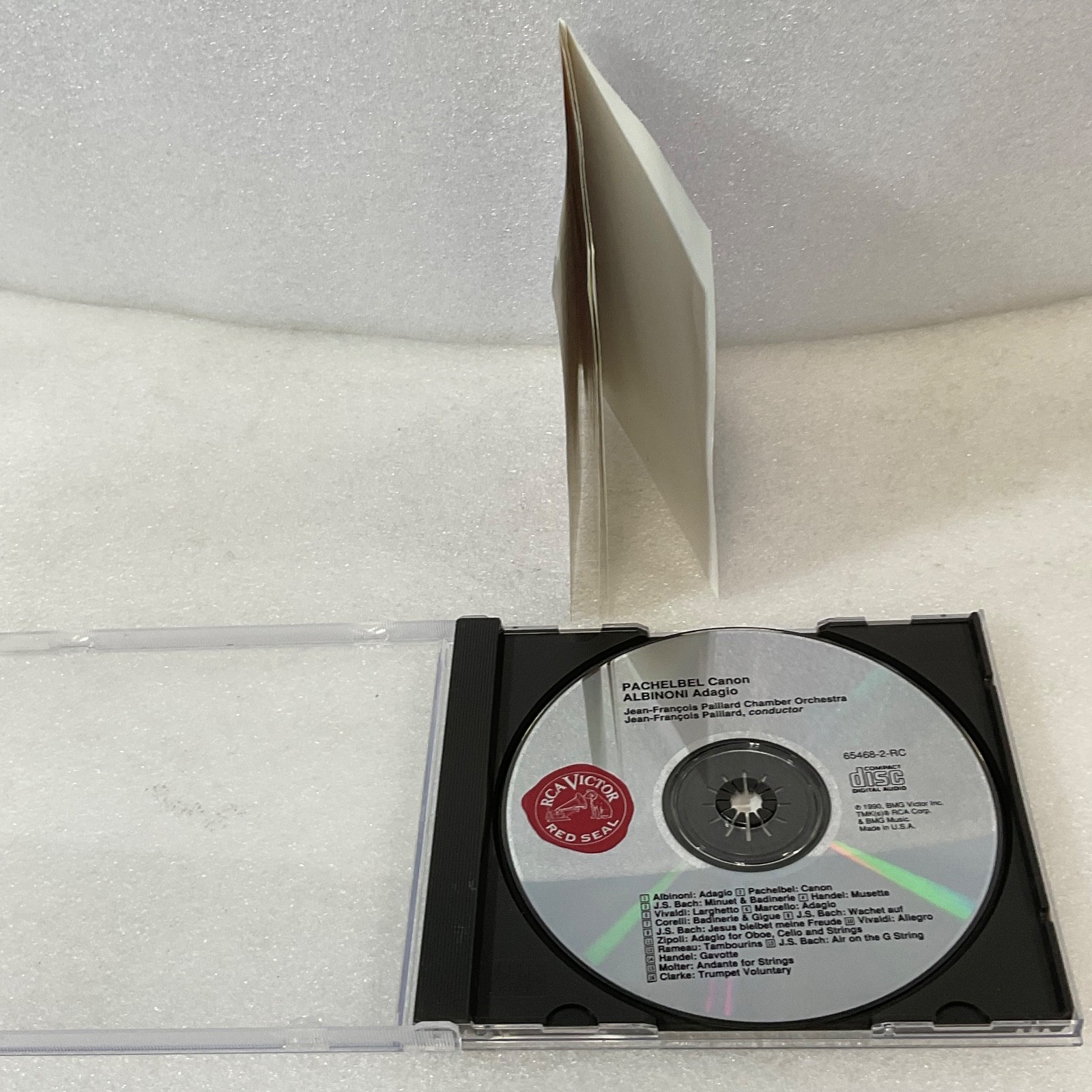 Pachelbel Canon Albinoni Adagio CD Paillard Chamber Orchestra Red Seal Baroque - Image 16
