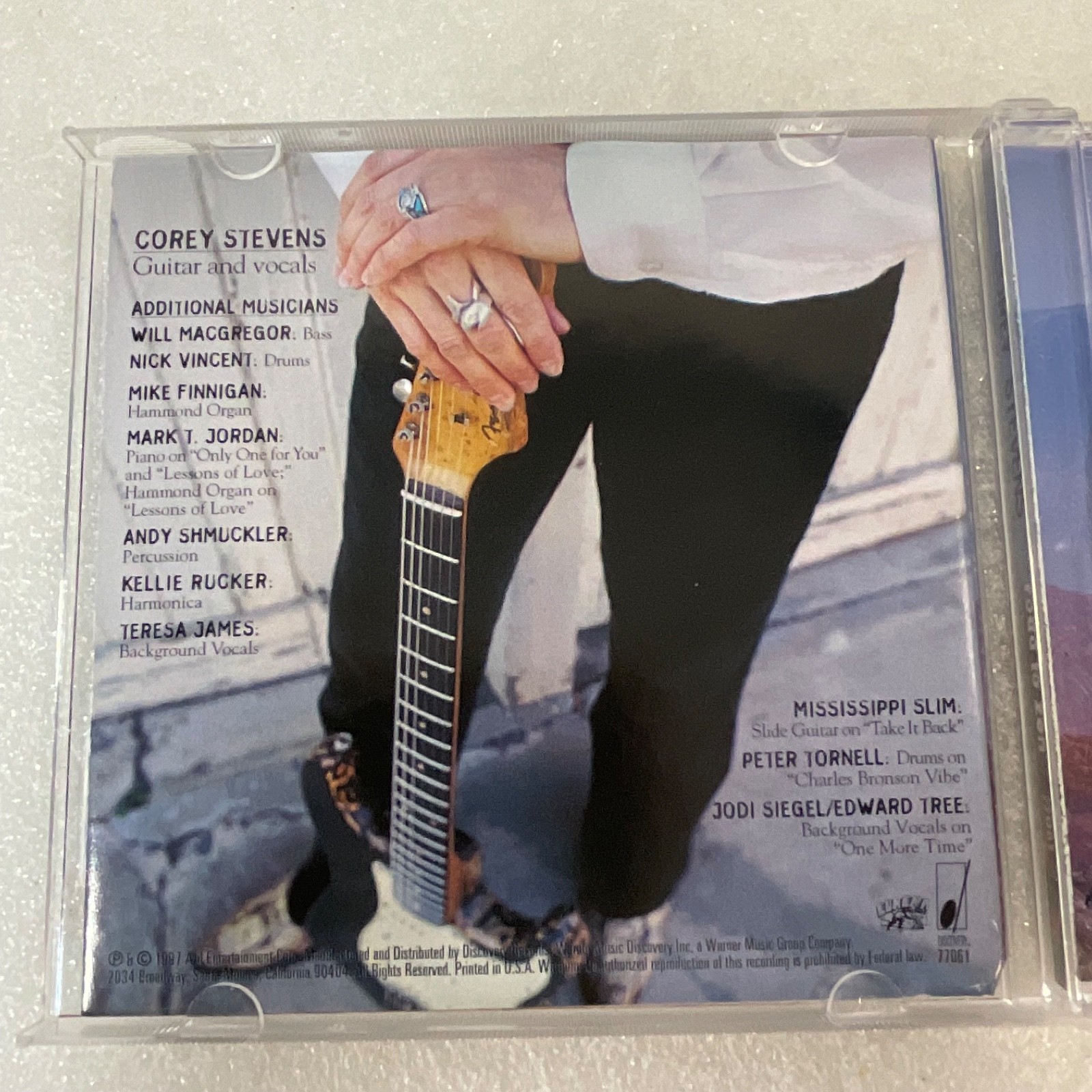 Corey Stevens Road to Zen CD 1997 Blues Rock Guitar Album Discovery - Image 12