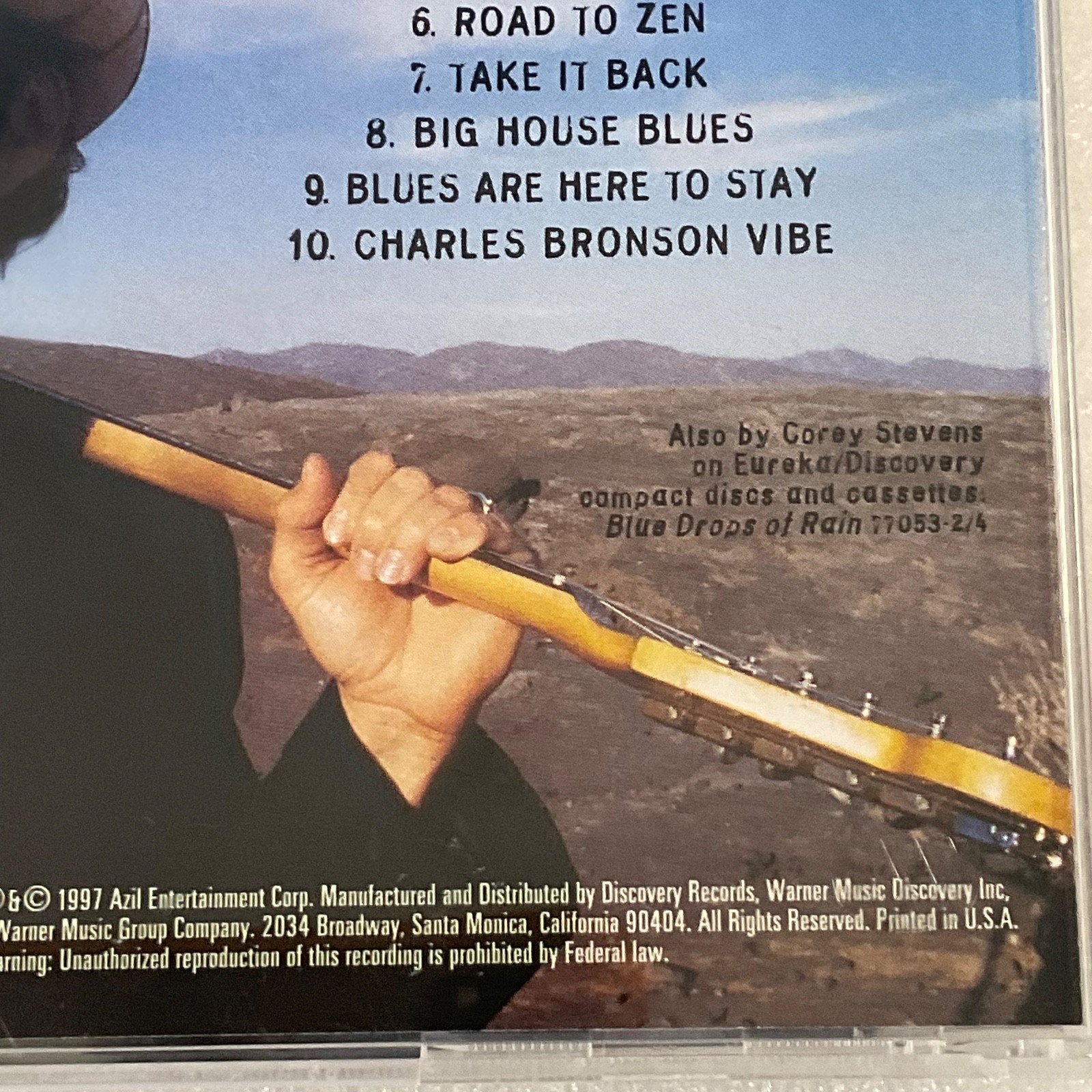 Corey Stevens Road to Zen CD 1997 Blues Rock Guitar Album Discovery - Image 11