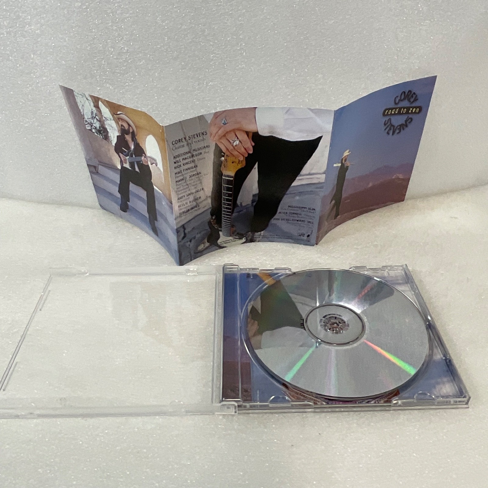 Corey Stevens Road to Zen CD 1997 Blues Rock Guitar Album Discovery - Image 17