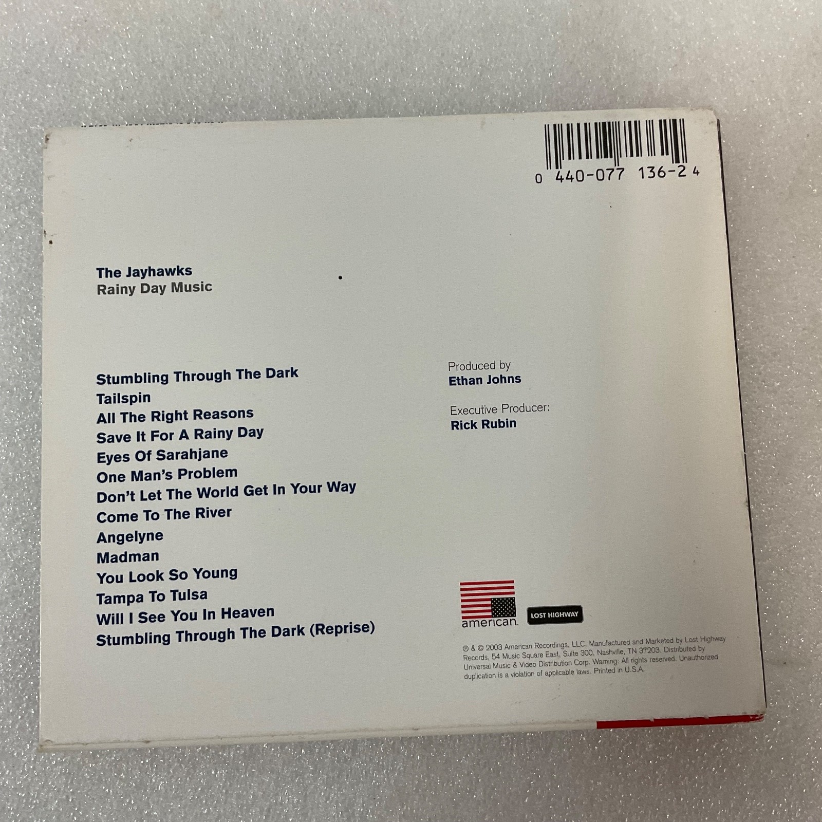 The Jayhawks Rainy Day Music CD Digipak + Bonus Disc More Rain - Image 2