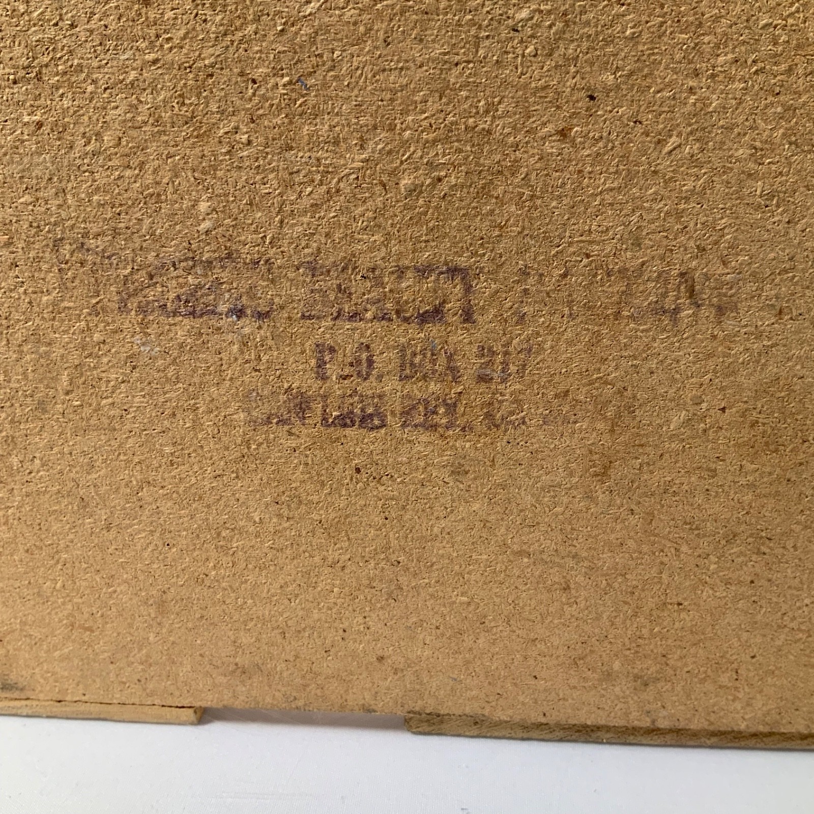 Wood Shipping Crate Box Stenciled Rustic Storage 17.5 x 15 x 6 in - Image 13