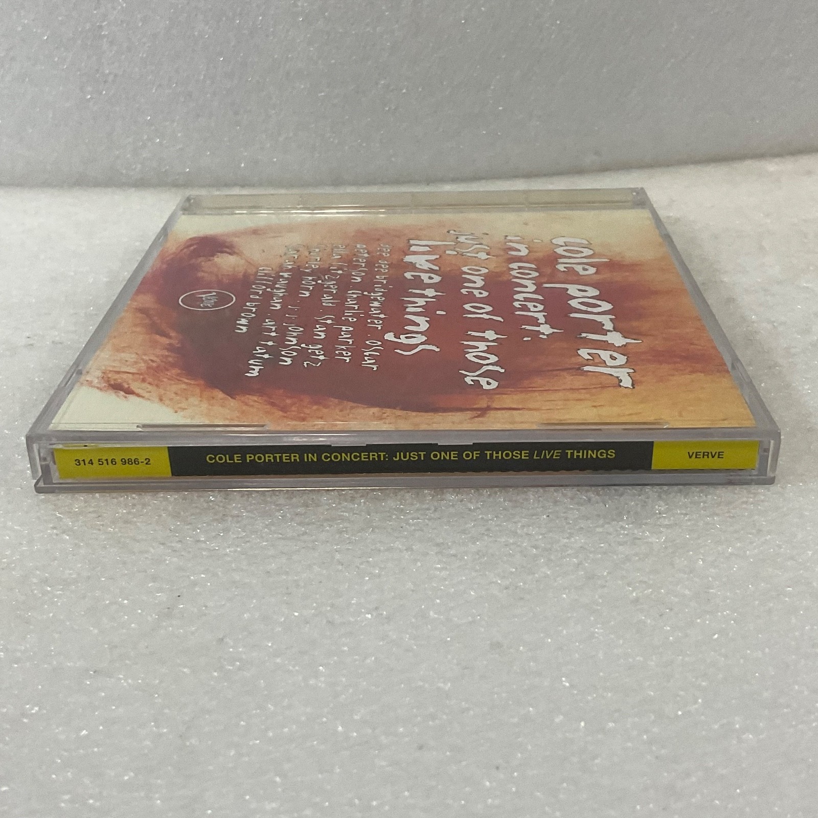 Cole Porter in Concert Just One of Those Live Things Jazz CD Verve 1994 - Image 3