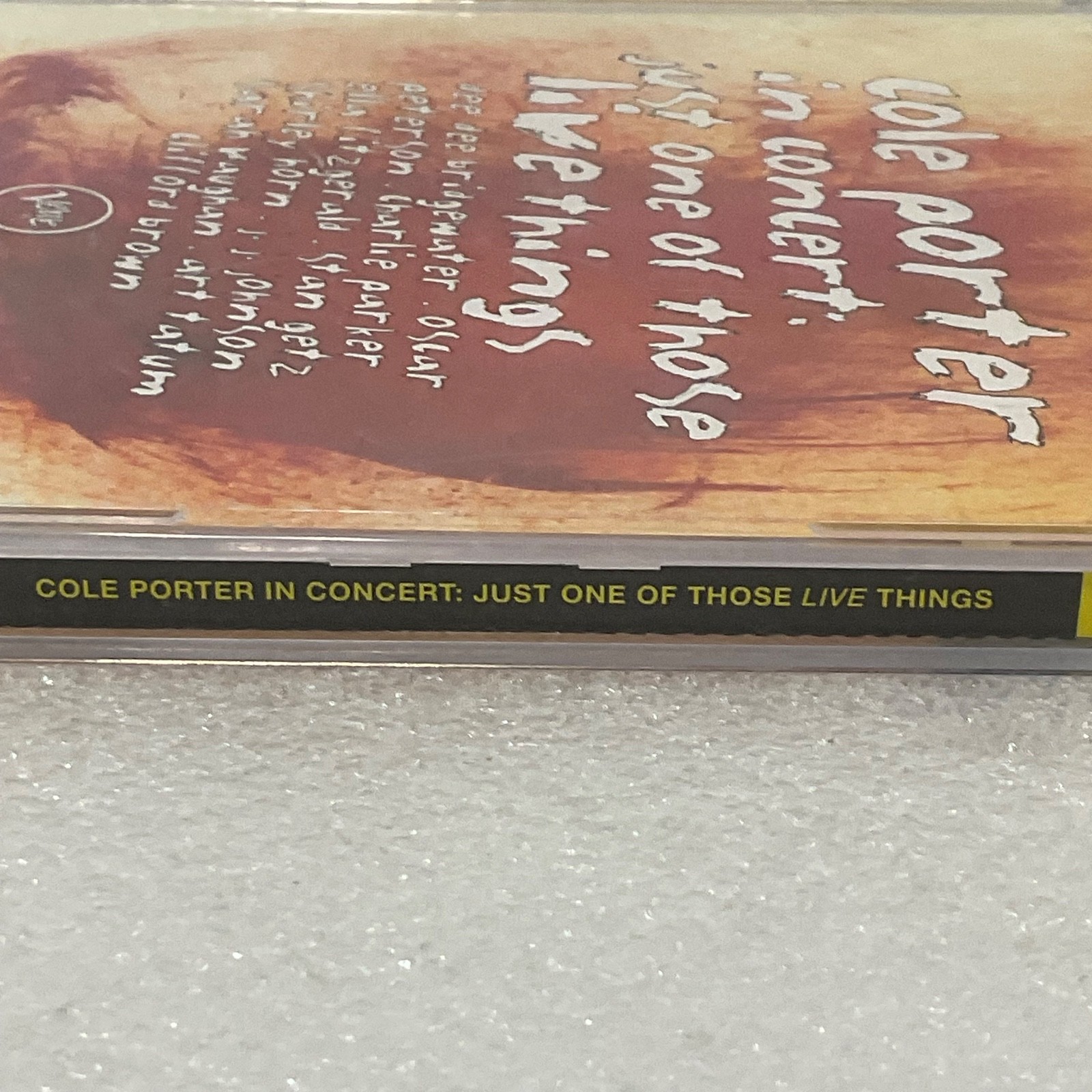 Cole Porter in Concert Just One of Those Live Things Jazz CD Verve 1994 - Image 5
