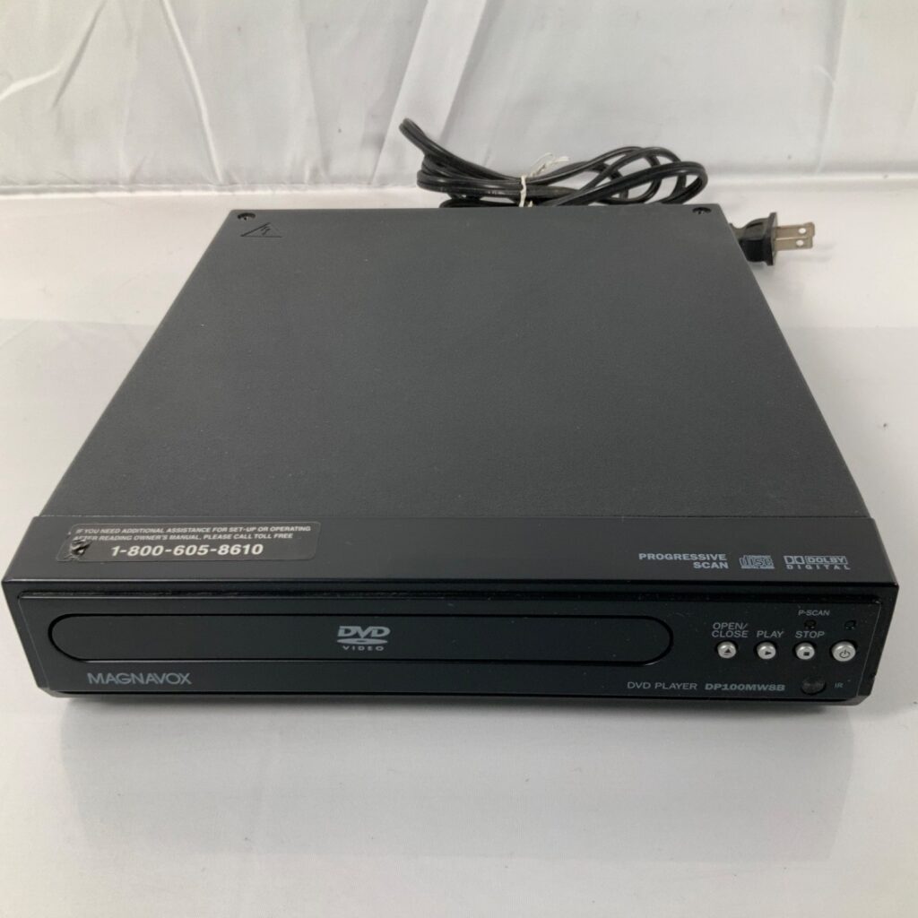 Magnavox DP100MW8B DVD Player Progressive Scan Dolby Digital 2008 No Remote - Image 1